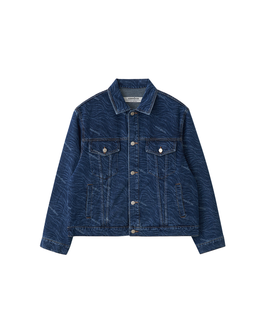 Kimhe Kim - Helon Denim Jacket (Dark Blue) product image 7 | TRAB K-Fashion Australia