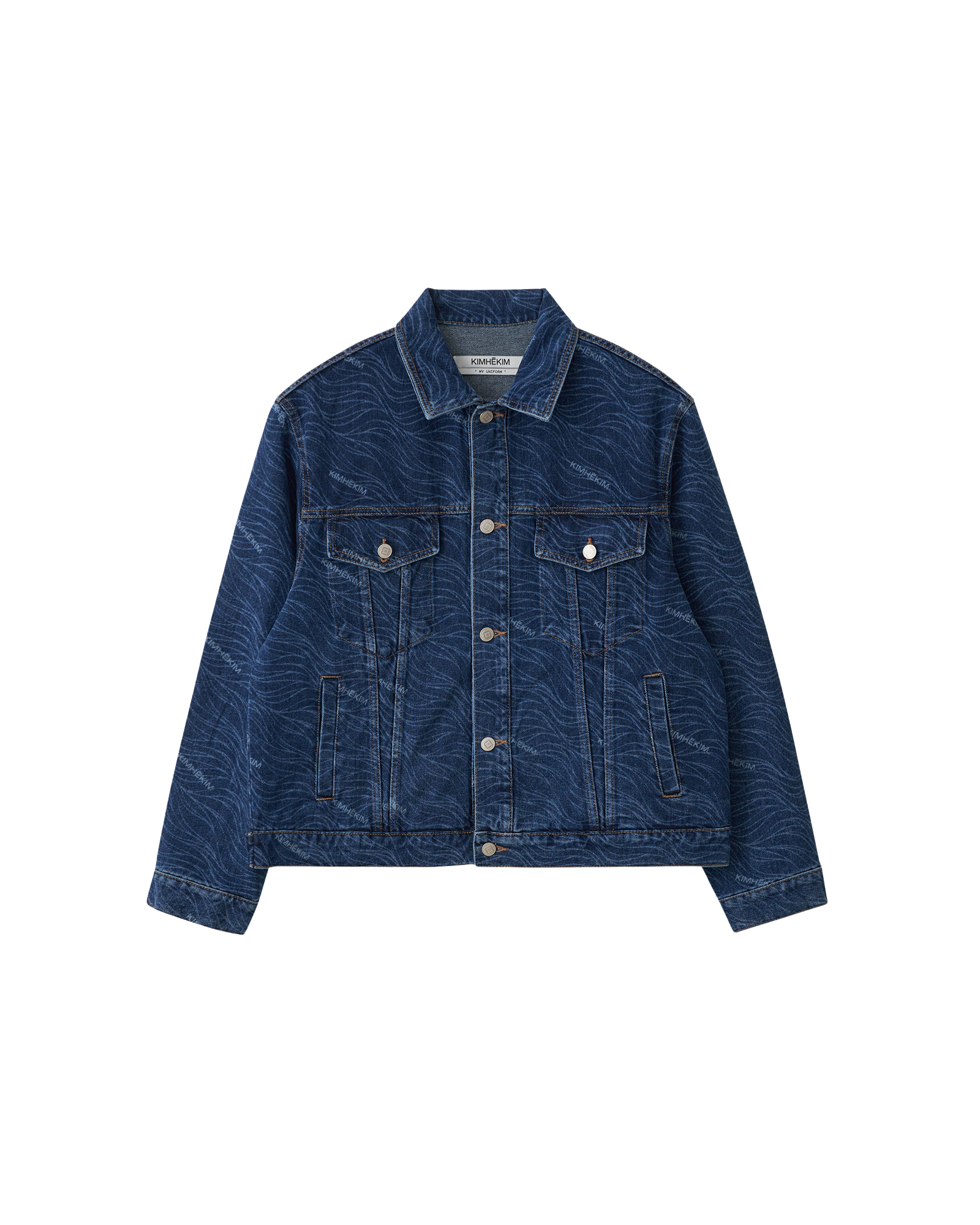 Kimhe Kim - Helon Denim Jacket (Dark Blue) product image 7 | TRAB K-Fashion Australia