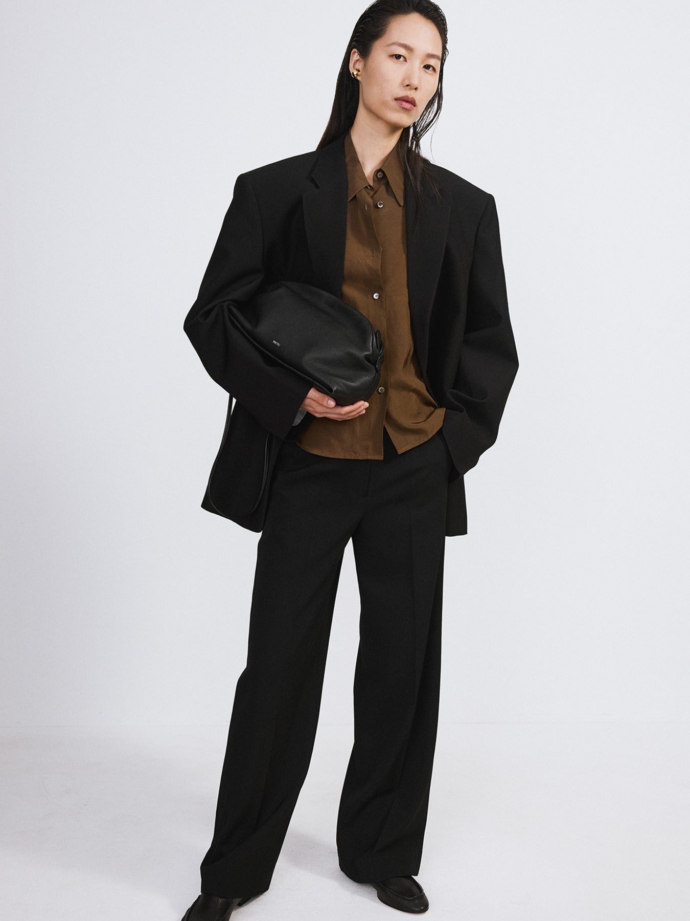 Recto - Classic Single Suit Jacket (Black) product image 1 | TRAB K-Fashion Australia