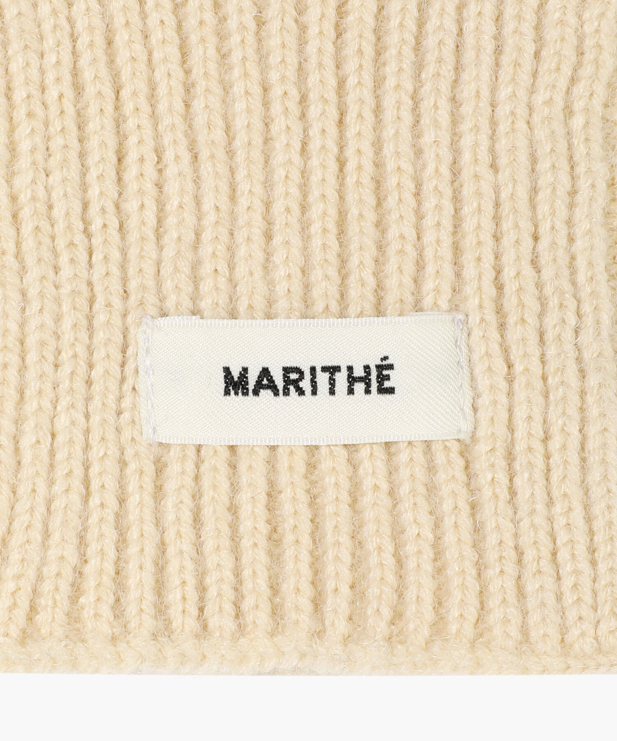 Marithe & Francois Girbaud - Regular Logo Muffler&glove (Beige) product image 6 | TRAB K-Fashion Australia