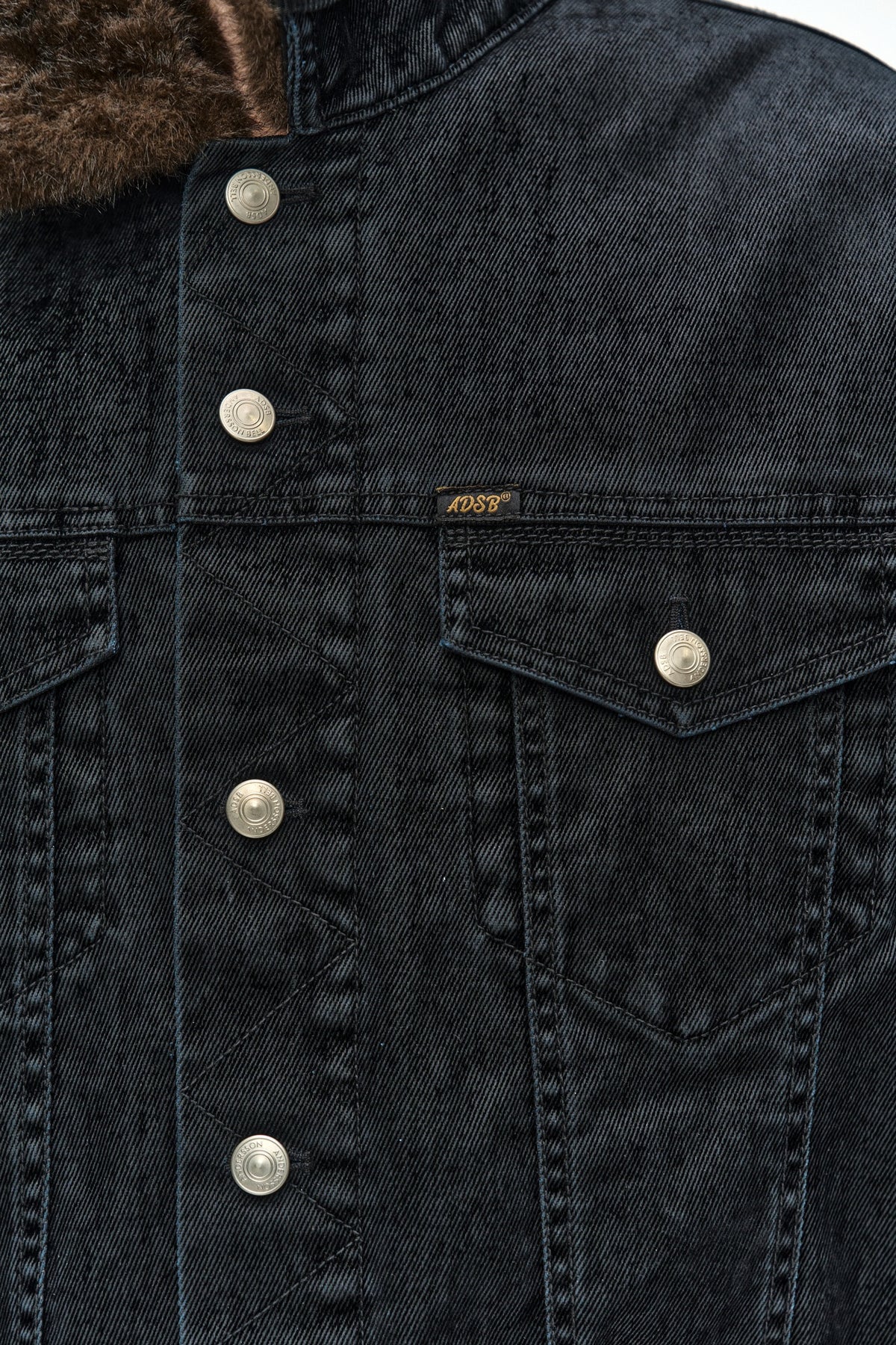 Andersson Bell - Unisex Padded Denim Bomber Jacket (Black) product image 11 | TRAB K-Fashion Australia