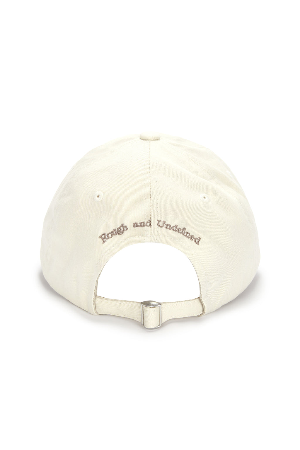 Matin Kim - Applique Circle Logo Ball Cap (Ivory) product image 3 | TRAB K-Fashion Australia