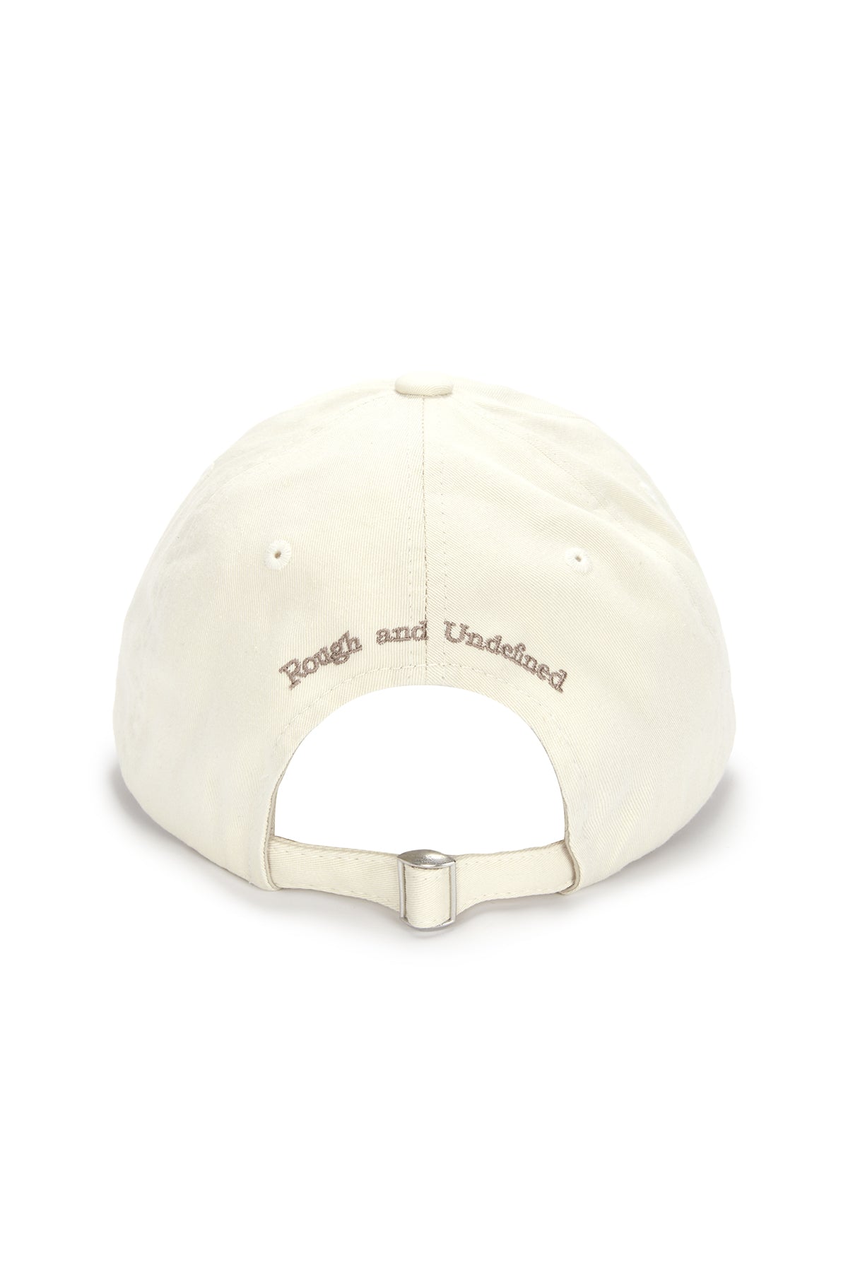 Matin Kim - Applique Circle Logo Ball Cap (Ivory) product image 3 | TRAB K-Fashion Australia