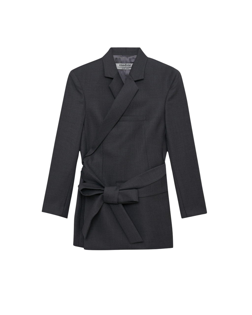 Kimhe Kim - Id Double-Breasted Blazer (Grey) product image 6 | TRAB K-Fashion Australia