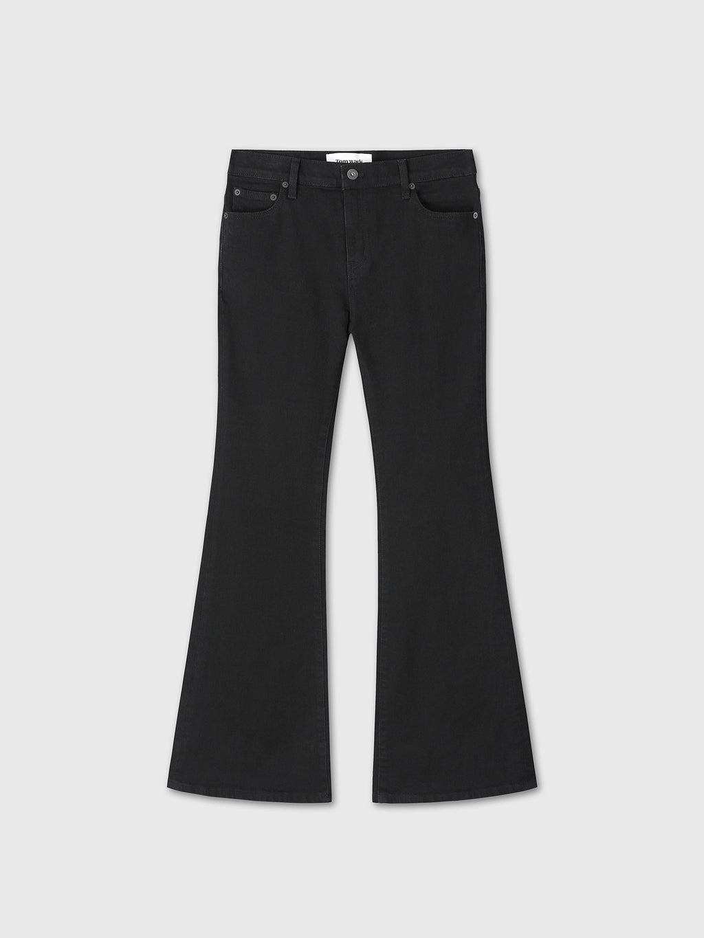 Tonywack - Low-Rise Denim Bootcut Trousers (Washed Black) product image 9 | TRAB K-Fashion Australia