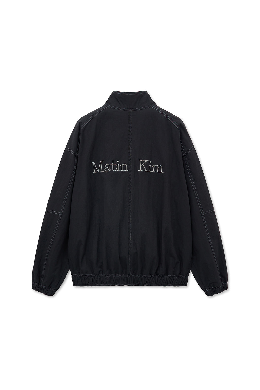 Matin Kim - Utility Bomber Jumper (Black) product image 2 | TRAB K-Fashion Australia