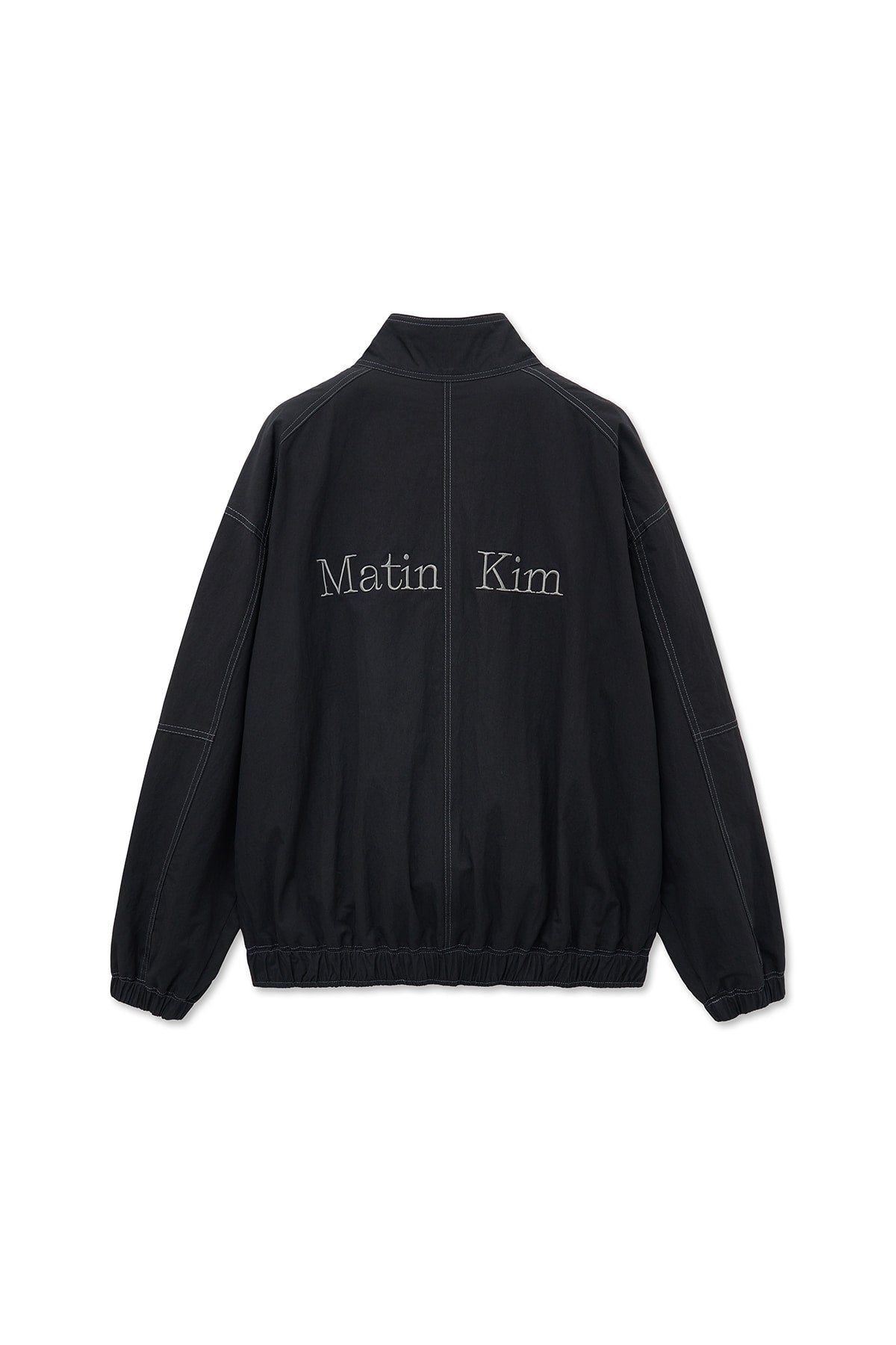 Matin Kim - Utility Bomber Jumper (Black) product image 2 | TRAB K-Fashion Australia