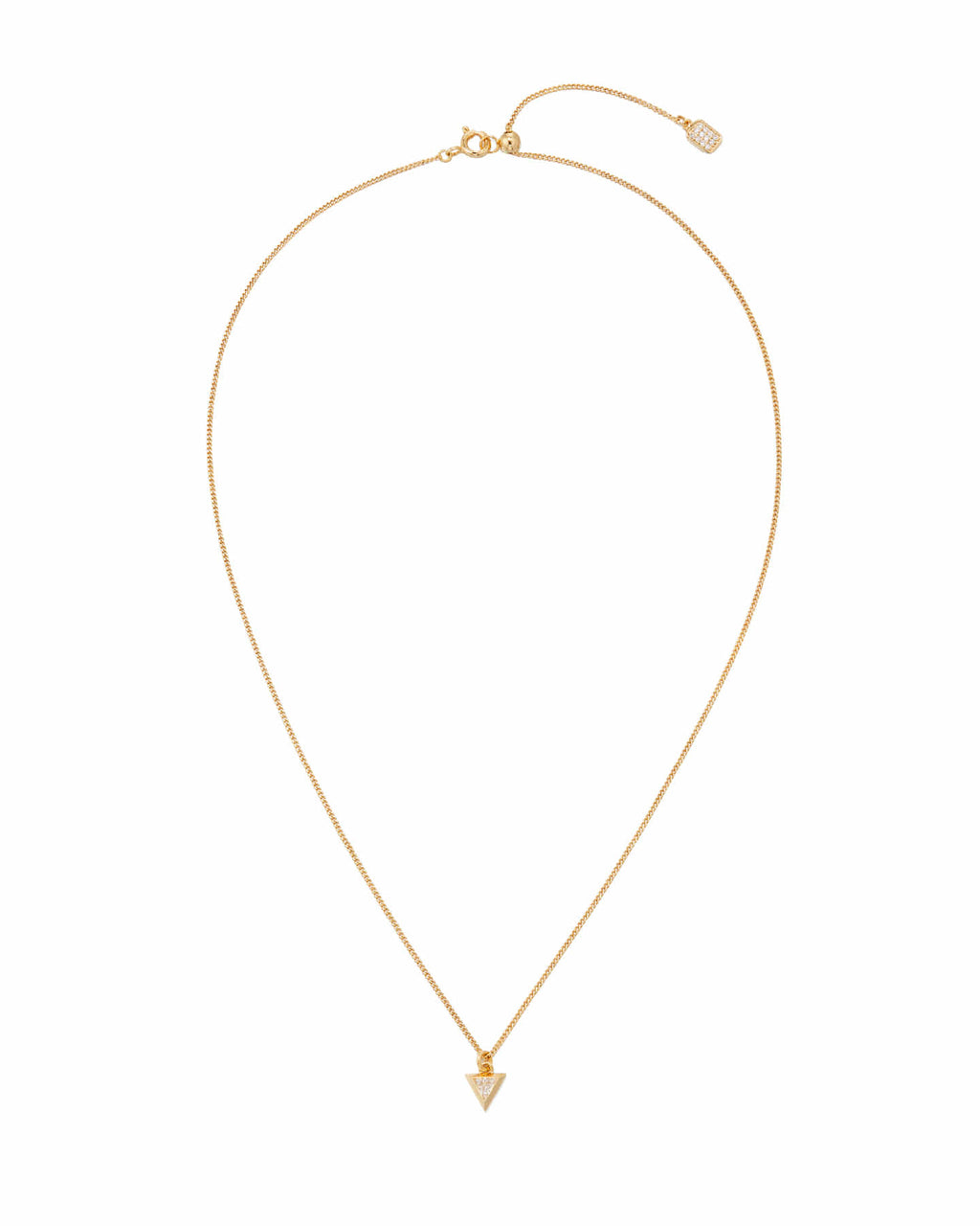 Numbering - Mini Inverted Triangle Pendant Necklace #3795 product image 5 | TRAB K-Fashion Australia