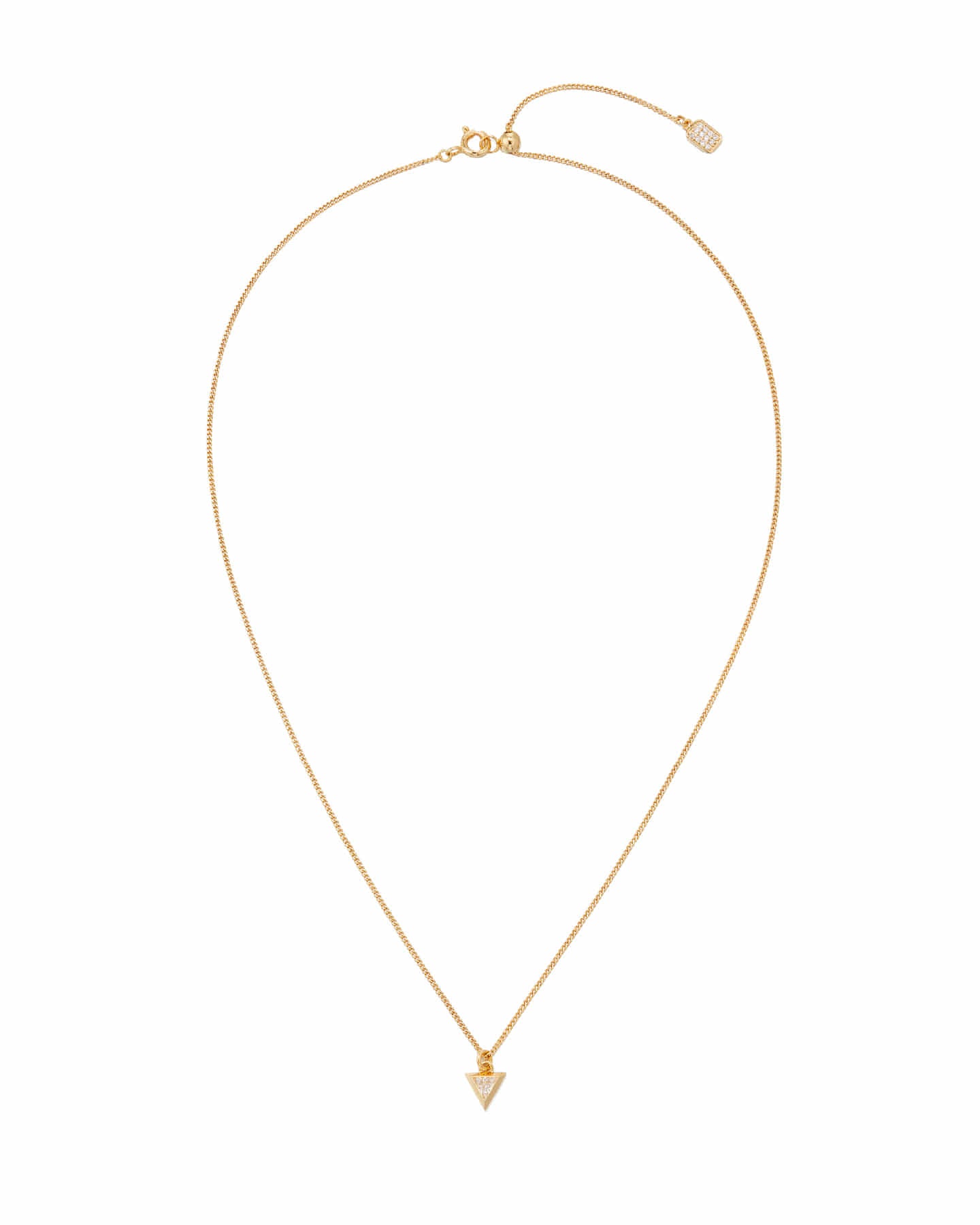 Numbering - Mini Inverted Triangle Pendant Necklace #3795 product image 5 | TRAB K-Fashion Australia