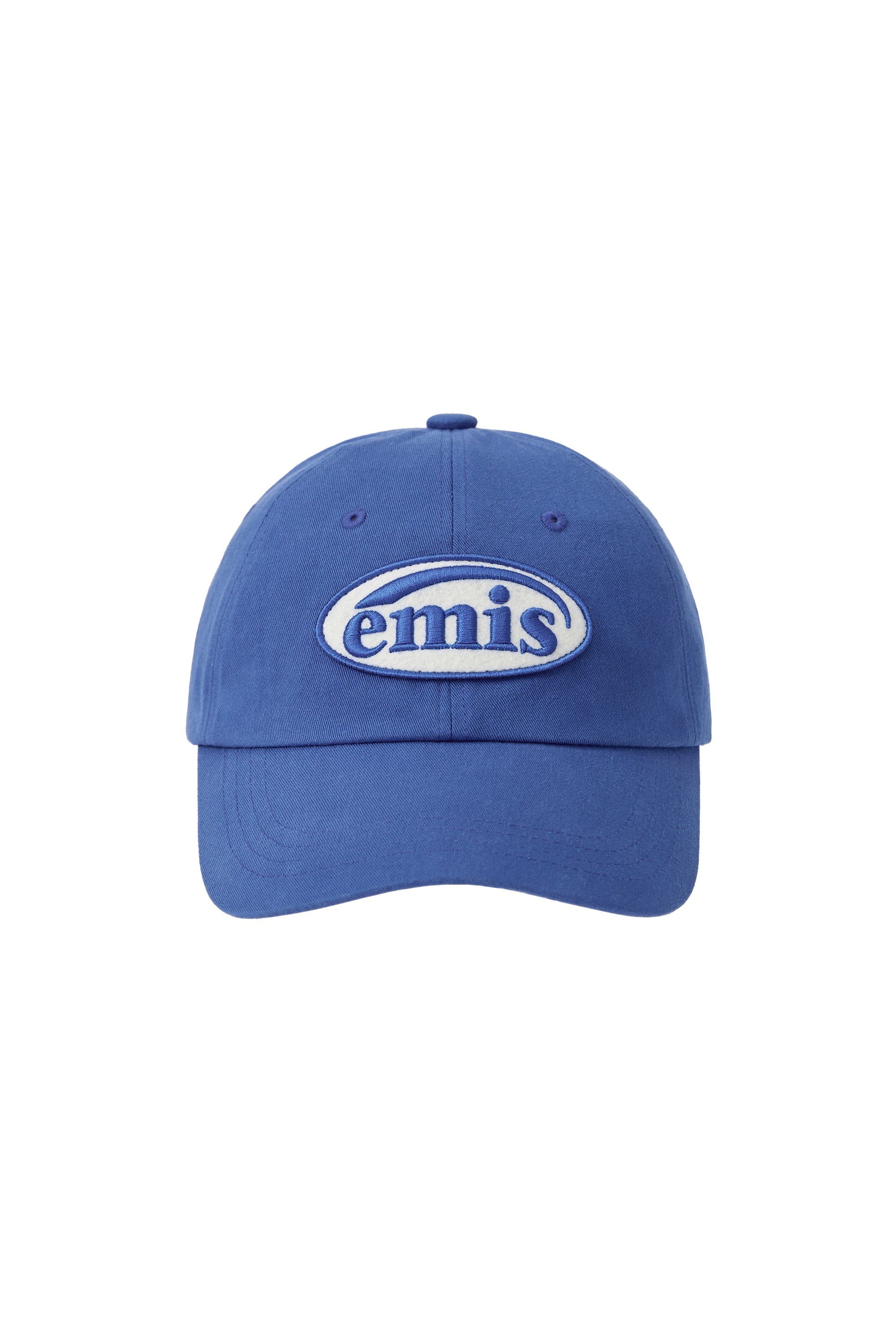 Emis - Tone On Tone Wappen Ball Cap (Blue) product image 1 | TRAB K-Fashion Australia