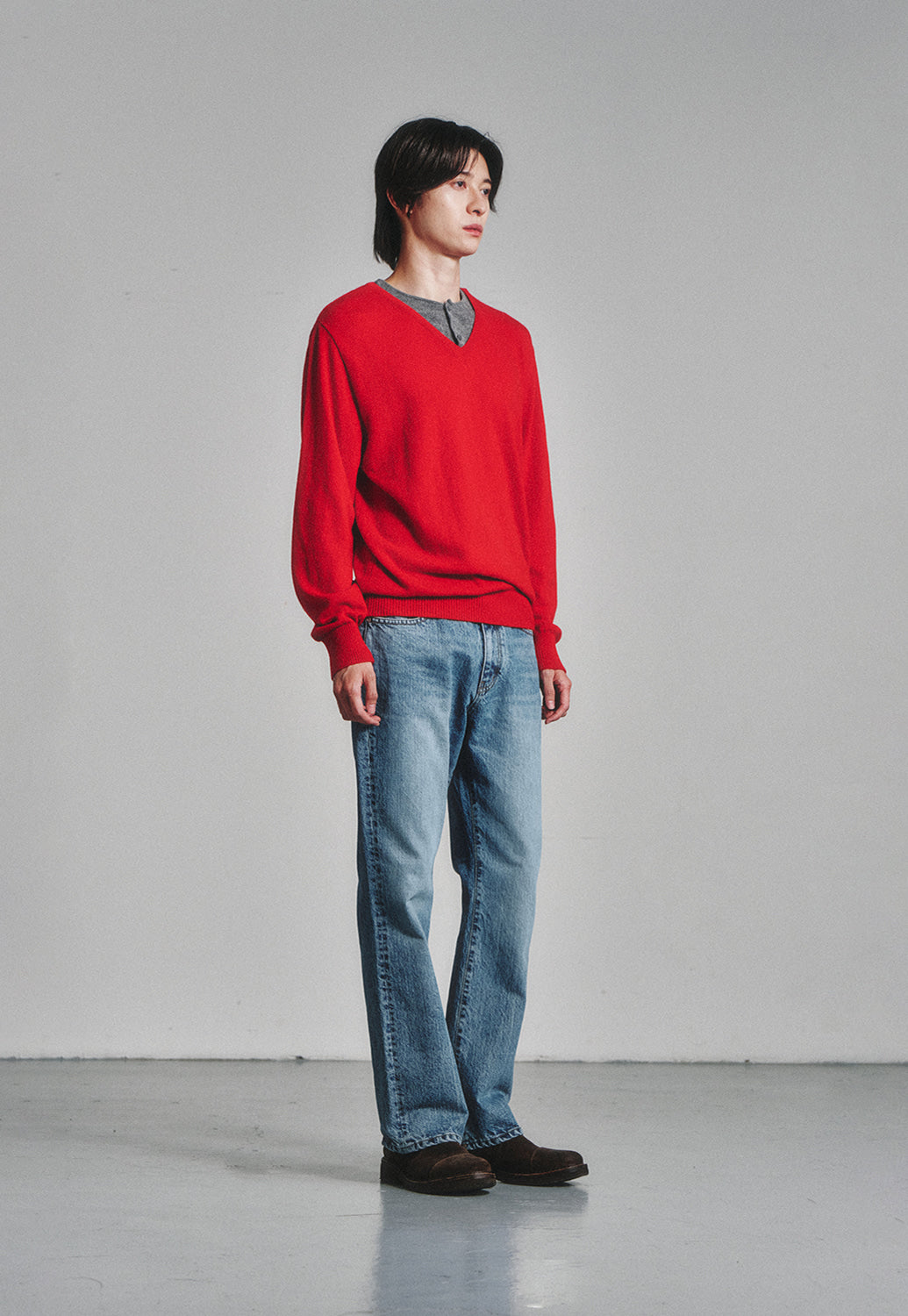Art if acts - Regular Flare Jeans (Light Indigo) product image 3 | TRAB K-Fashion Australia