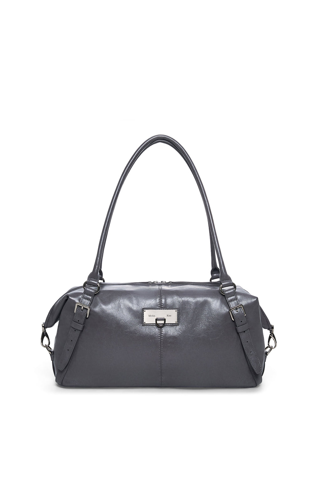 Matin Kim - Matin Soft Form Bowling Bag (Grey) product image 1 | TRAB K-Fashion Australia