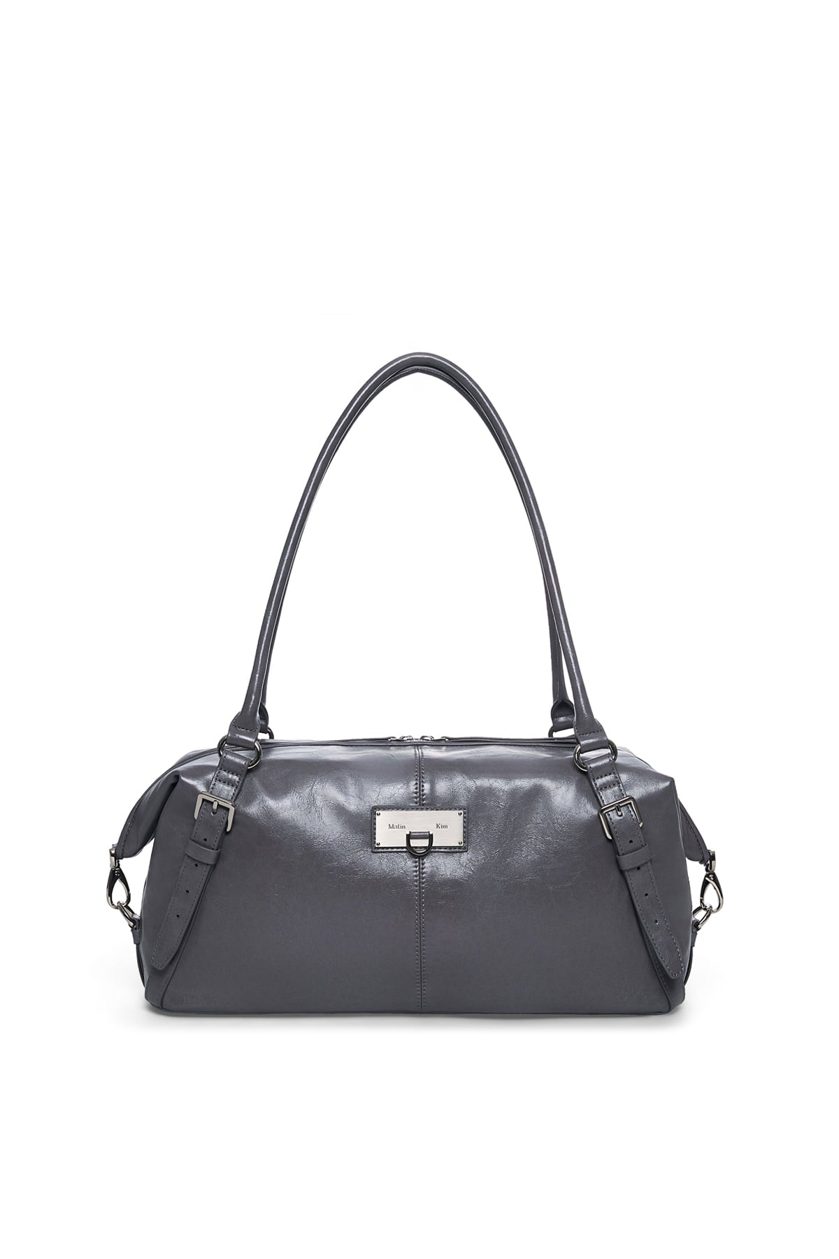 Matin Kim - Matin Soft Form Bowling Bag (Grey) product image 1 | TRAB K-Fashion Australia