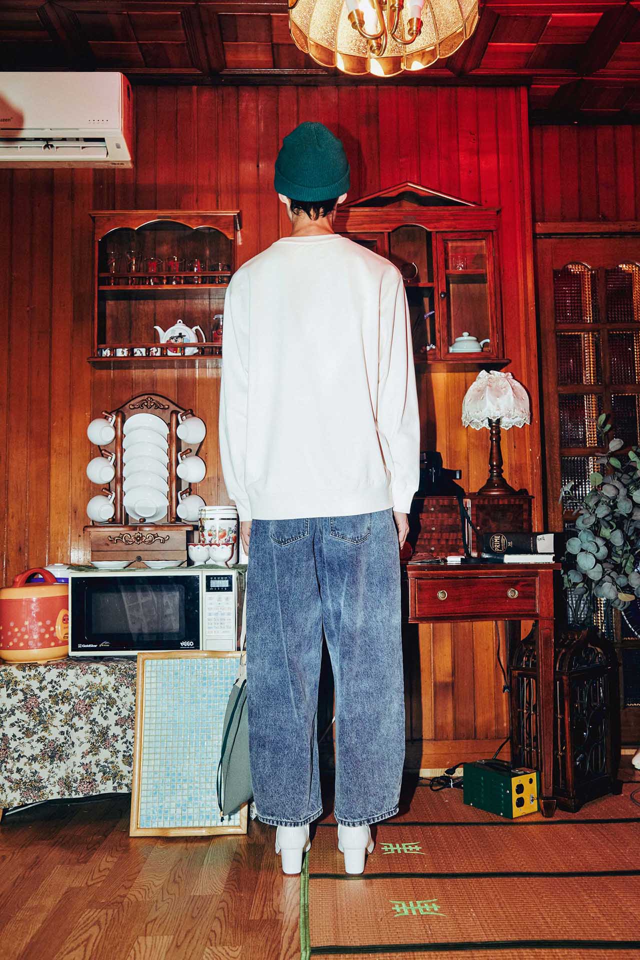 Ioedle - Wool Knit Beanie (Green) product image 5 | TRAB K-Fashion Australia