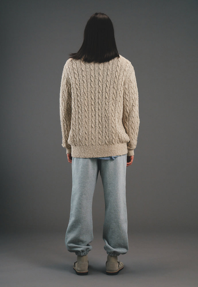 Art if acts - Campus Sweat Pants (Oatmeal) product image 3 | TRAB K-Fashion Australia