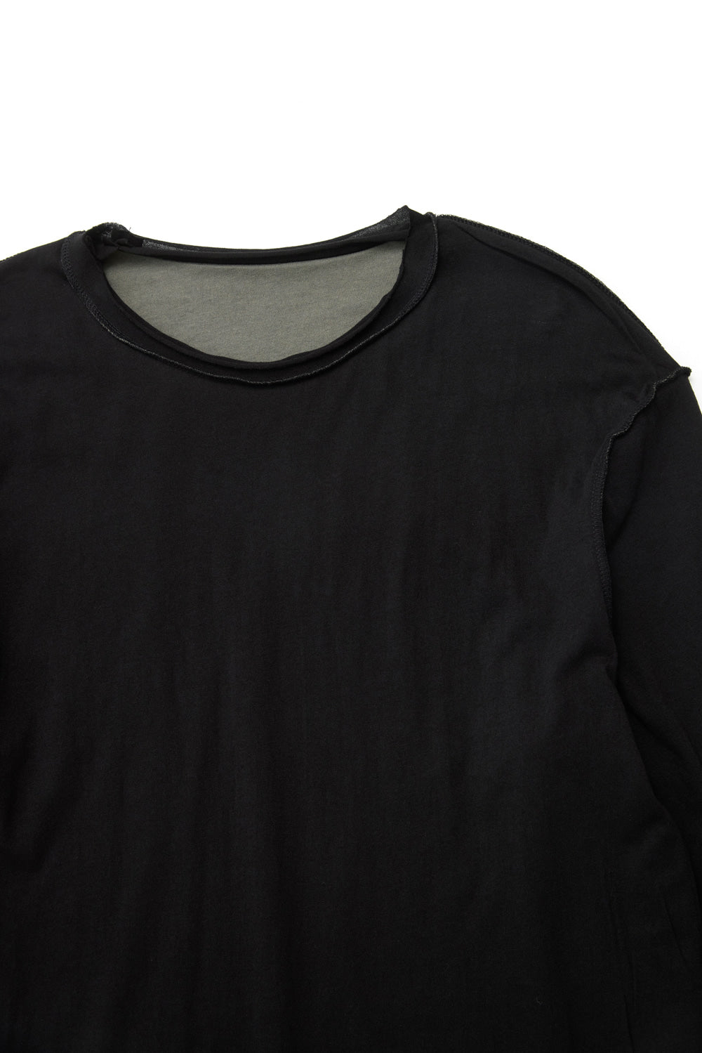 Hatchingroom - Two Face Ringer Tee (Olive/Black) product image 3 | TRAB K-Fashion Australia