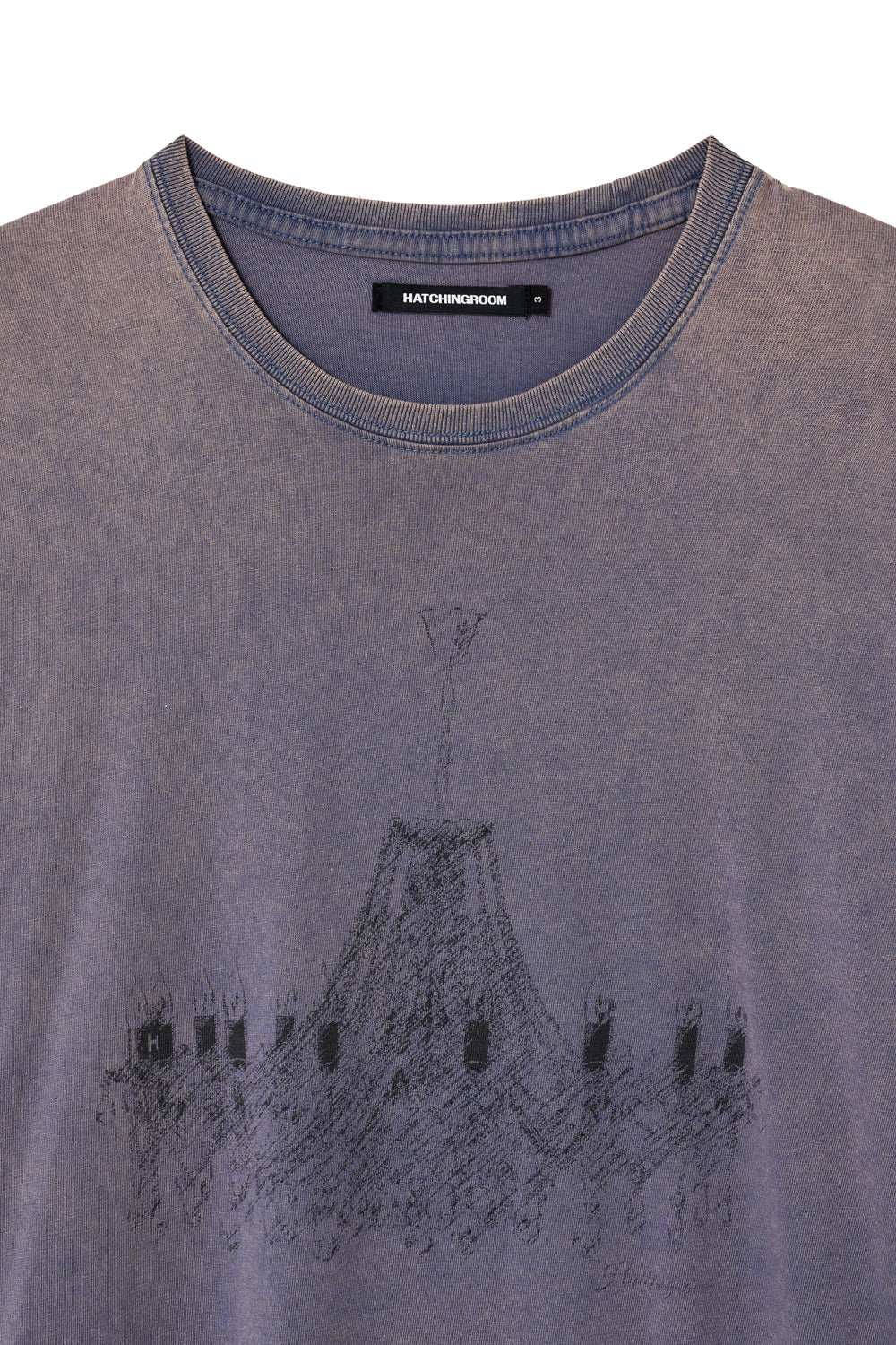 Hatchingroom - Chandelier Tee Bleached (Blue) product image 3 | TRAB K-Fashion Australia