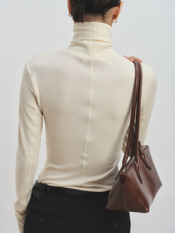 Tonywack - Slim-Fit Turtleneck (Ivory) product image 3 | TRAB K-Fashion Australia