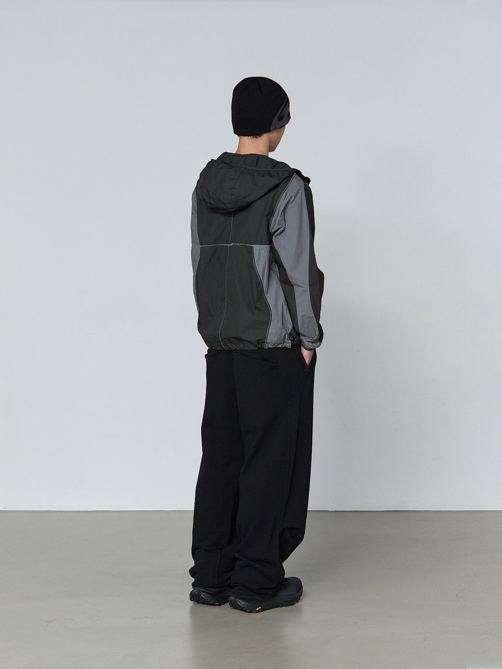 San San Gear - Paneled Jacket (Black) product image 3 | TRAB K-Fashion Australia