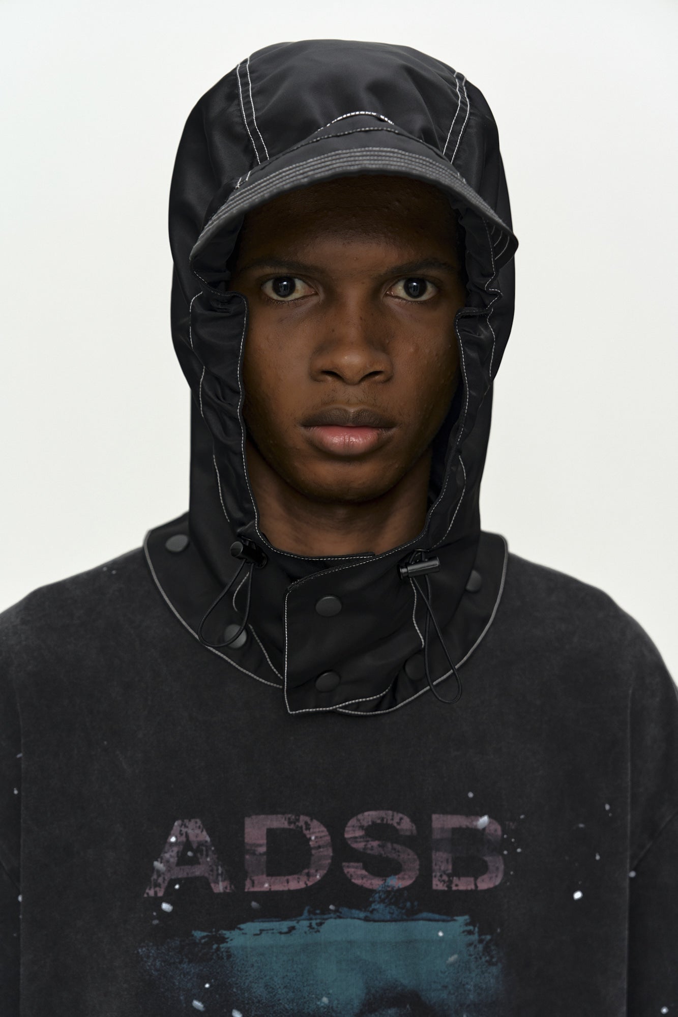 Andersson Bell - Unisex Whale Printed T-Shirt (Charcoal) product image 7 | TRAB K-Fashion Australia