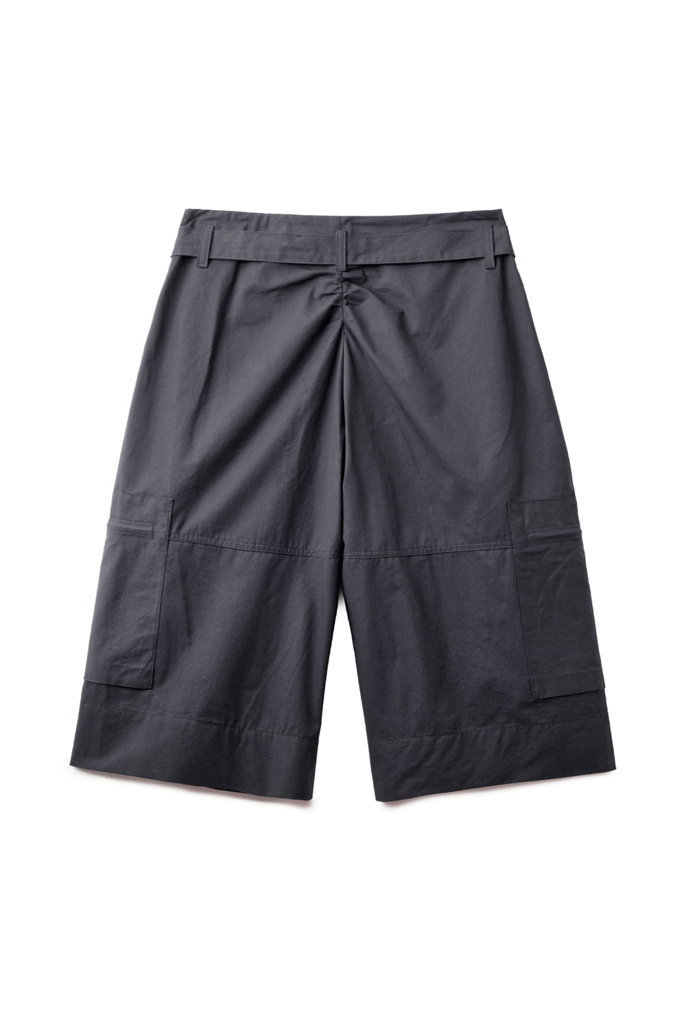 Hatchingroom - Roll Up Fatigue Shorts (Dark Purple) product image 3 | TRAB K-Fashion Australia