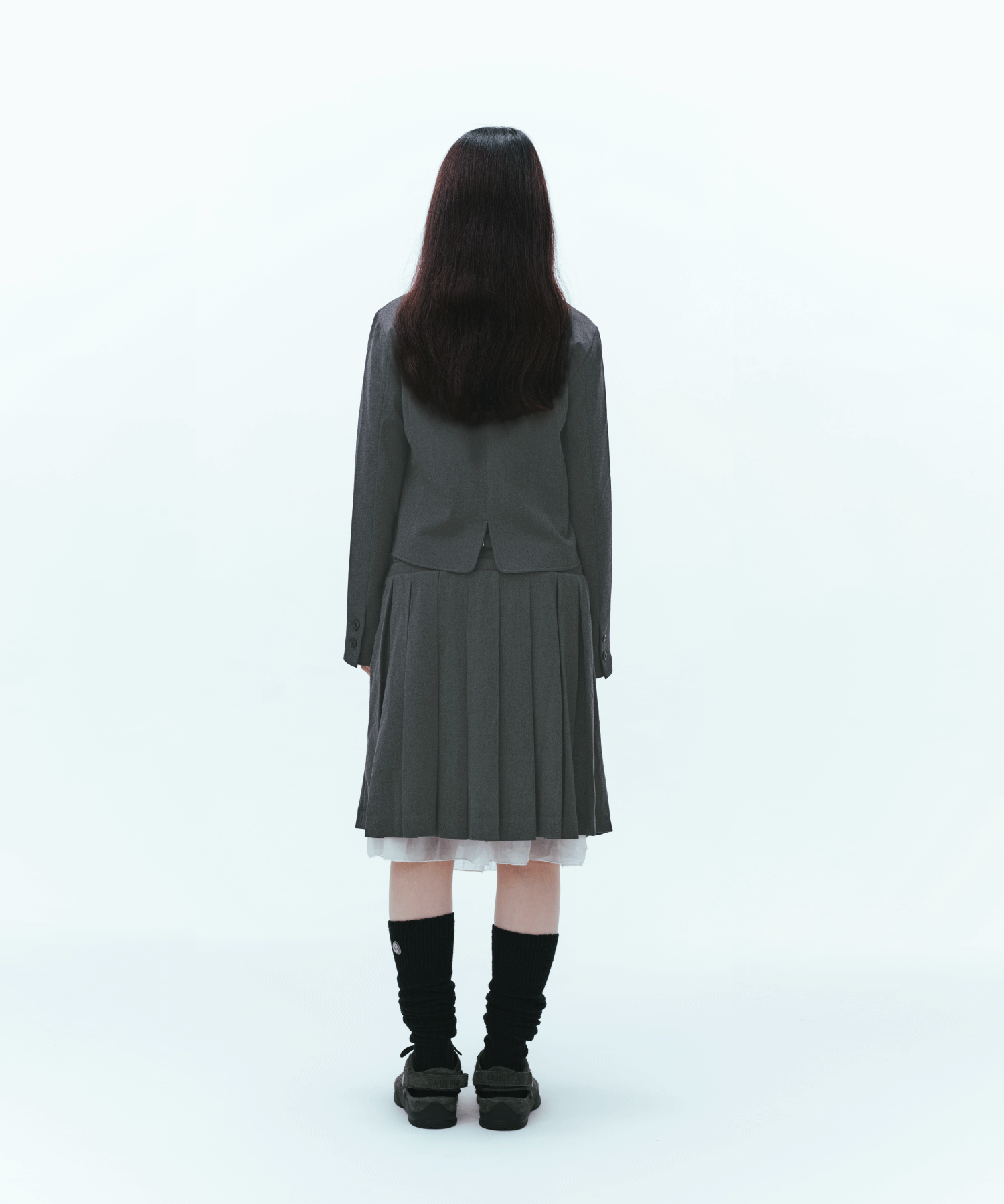 Coyseio - Ribbon Jacket (Grey) product image 8 | TRAB K-Fashion Australia