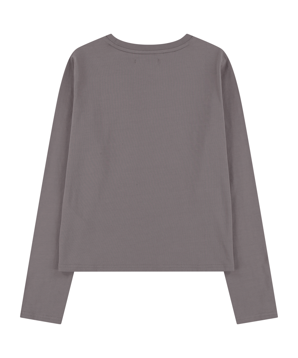 Coyseio - Coral Longsleeves (Purple Grey) product image 6 | TRAB K-Fashion Australia