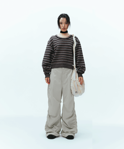 Coyseio - Coy Stripe Knit (Brown) product image 1 | TRAB K-Fashion Australia