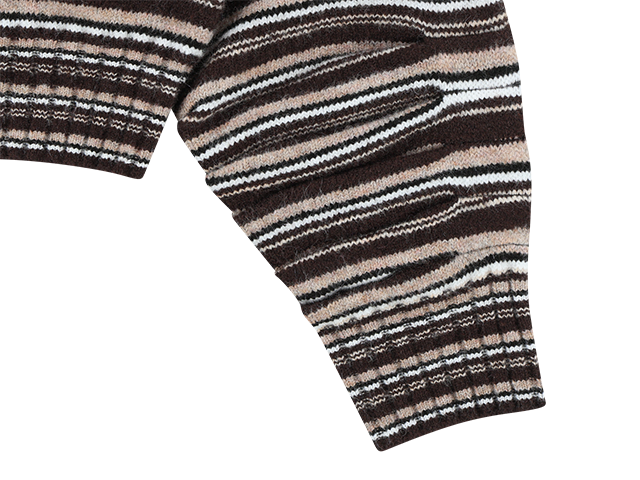 Coyseio - Coy Stripe Knit (Brown) product image 7 | TRAB K-Fashion Australia