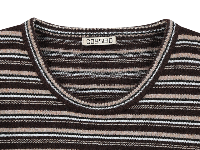 Coyseio - Coy Stripe Knit (Brown) product image 8 | TRAB K-Fashion Australia