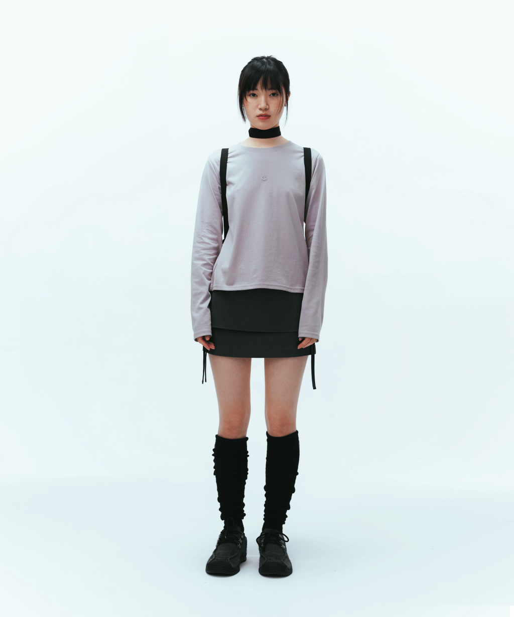 Coyseio - Symbol Logo Longsleeves (Light Purple) product image 5 | TRAB K-Fashion Australia