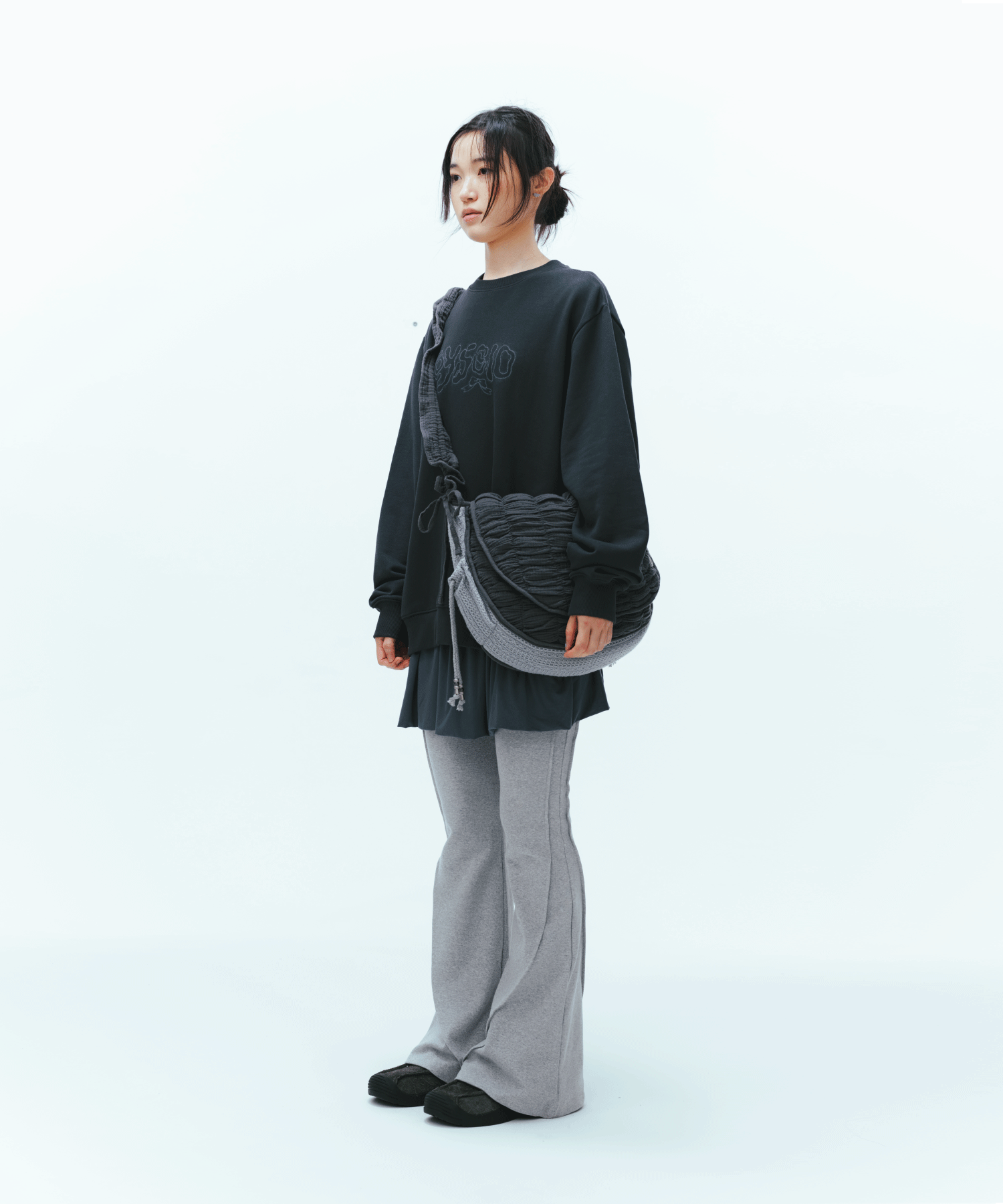 Coyseio - Coy Sweatshirt (Charcoal) product image 3 | TRAB K-Fashion Australia