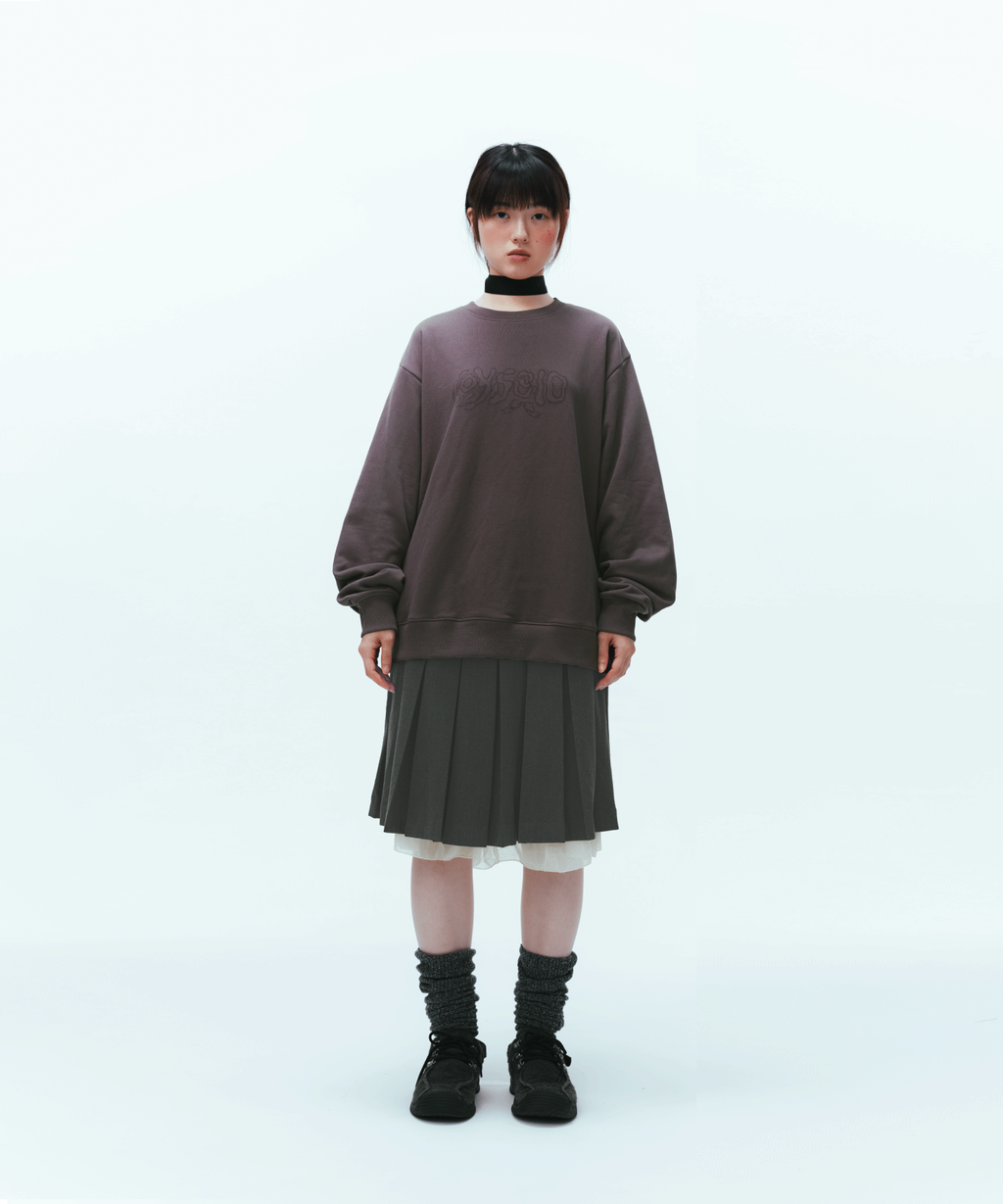 Coyseio - Coy Sweatshirt (Purple Grey) product image 2 | TRAB K-Fashion Australia
