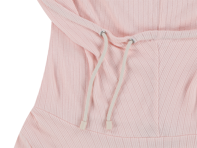 Coyseio - Shirring Hook Hoodie (Light Pink) product image 7 | TRAB K-Fashion Australia