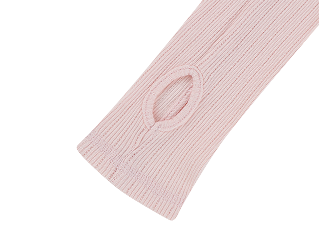 Coyseio - Shirring Hook Hoodie (Light Pink) product image 10 | TRAB K-Fashion Australia