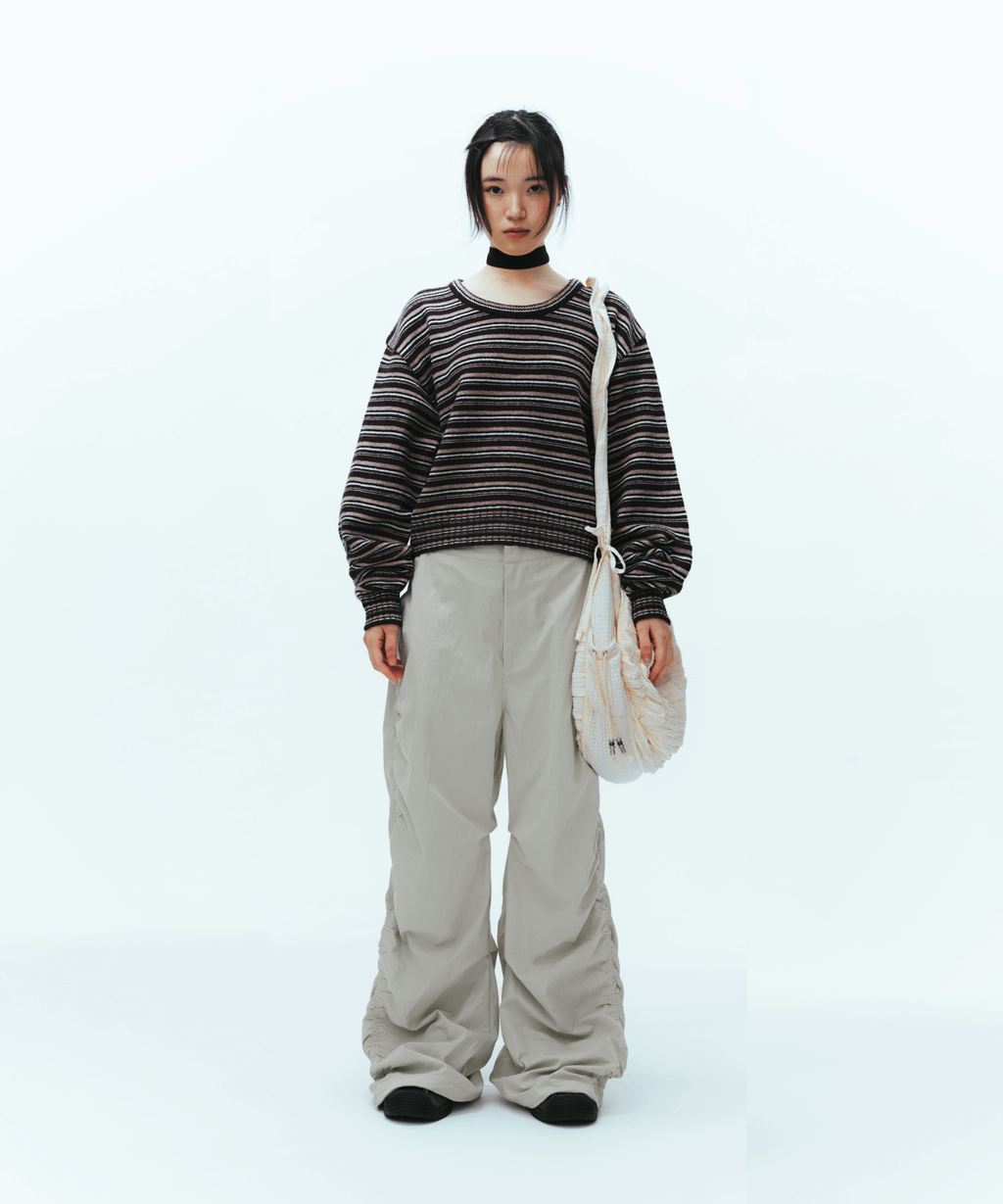 Coyseio - Puckering Pants (Ivory) product image 5 | TRAB K-Fashion Australia