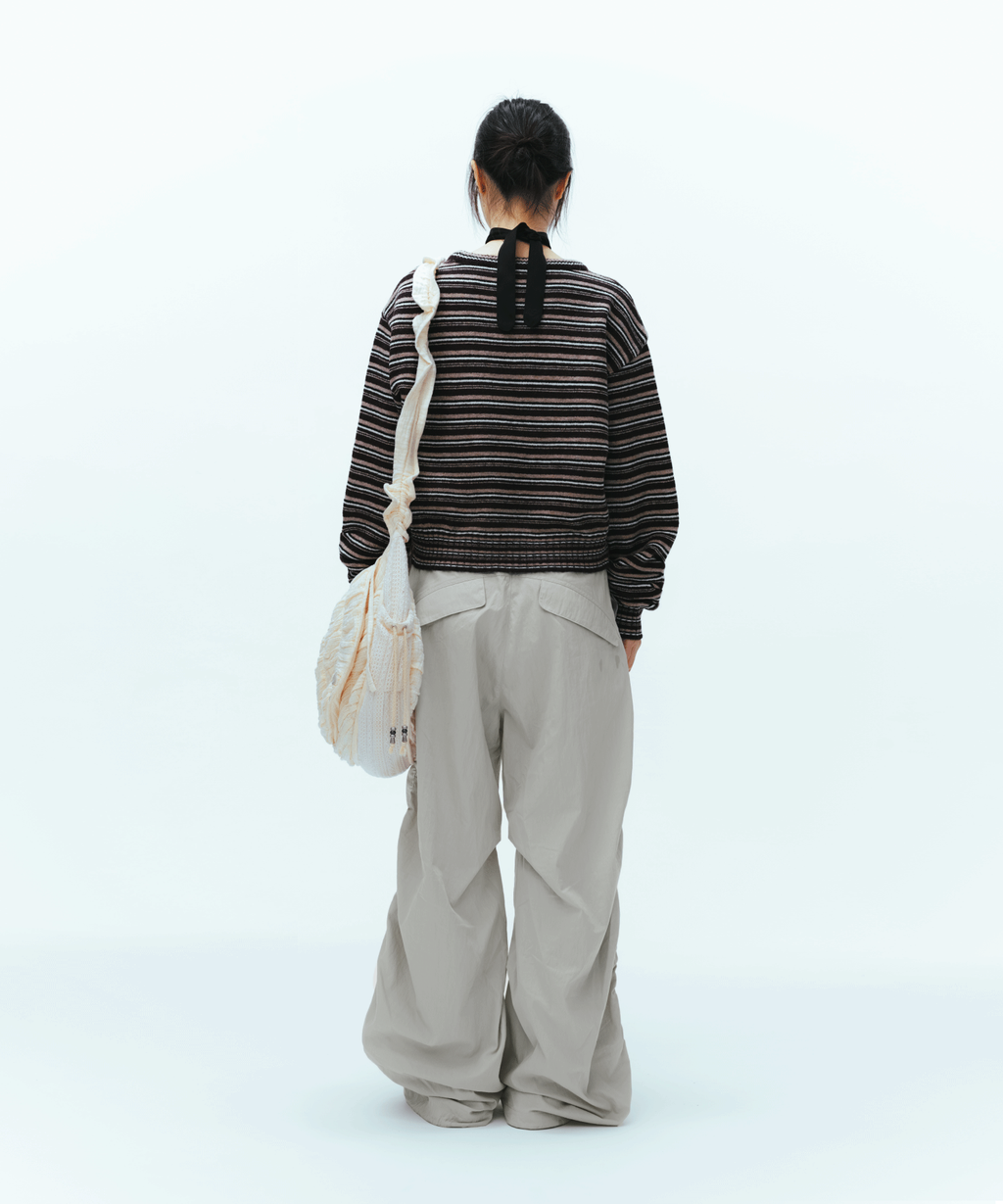 Coyseio - Puckering Pants (Ivory) product image 7 | TRAB K-Fashion Australia