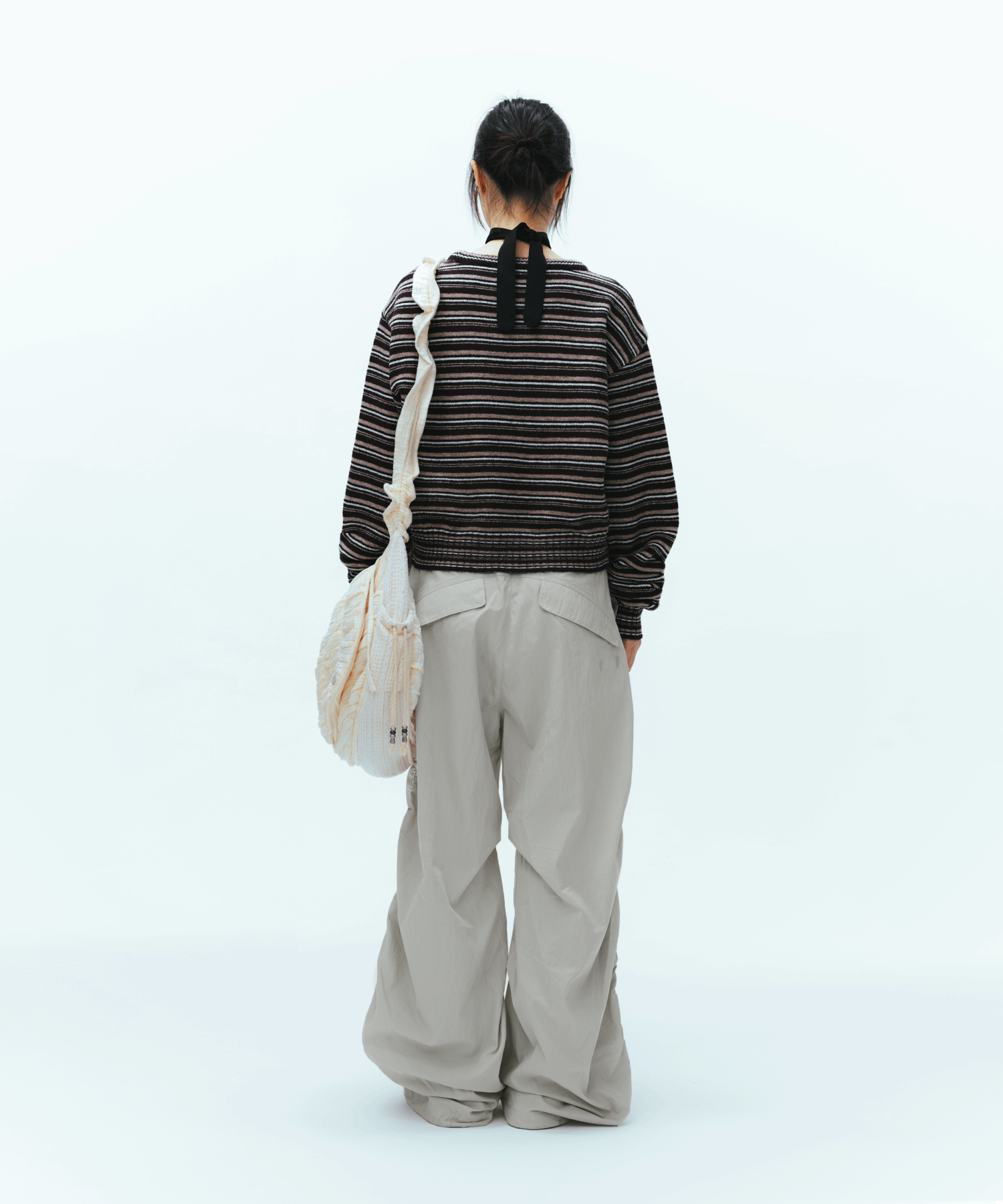 Coyseio - Puckering Pants (Ivory) product image 7 | TRAB K-Fashion Australia