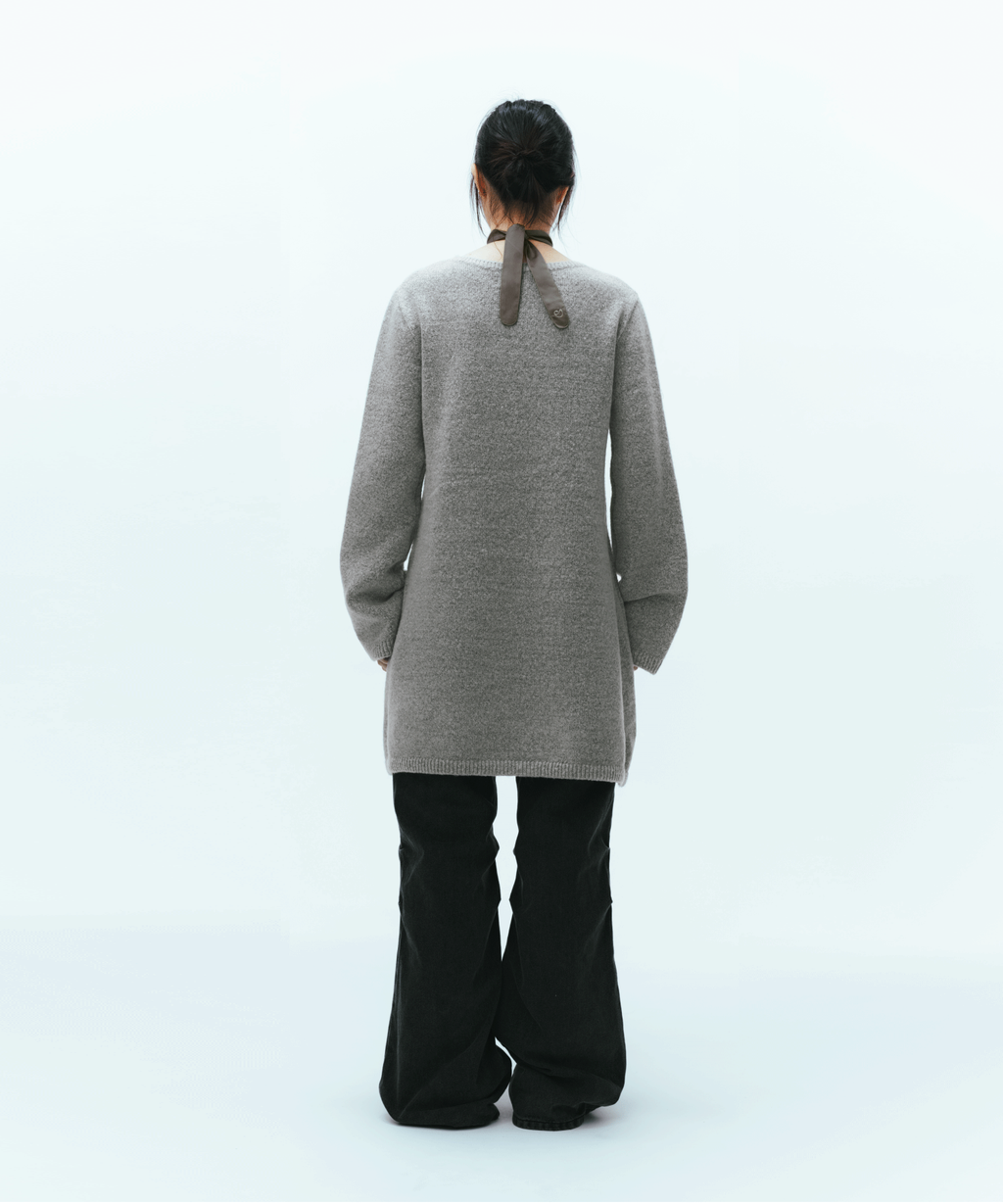 Coyseio - Flower Snap Denim Pants (Black) product image 6 | TRAB K-Fashion Australia