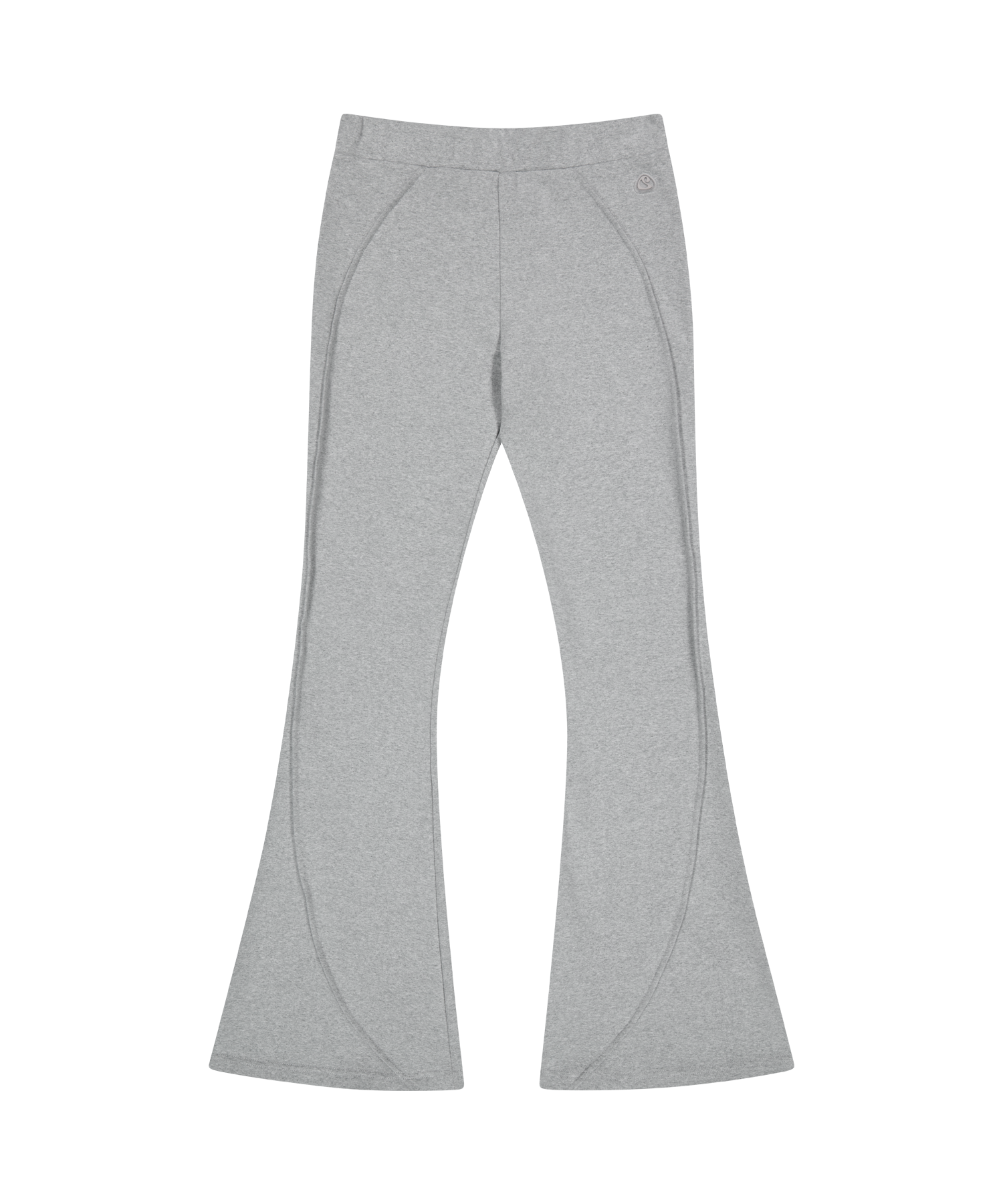 Coyseio - Round Pintuck Pants (Light Grey) product image 8 | TRAB K-Fashion Australia