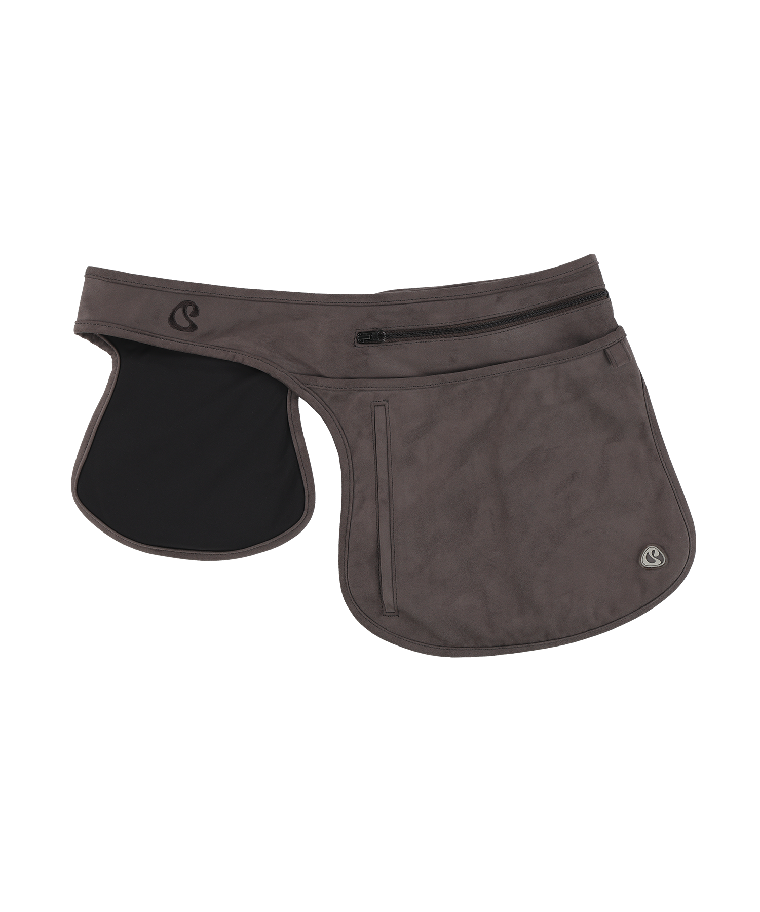 Coyseio - Suede Belt Bag (Brown) product image 9 | TRAB K-Fashion Australia