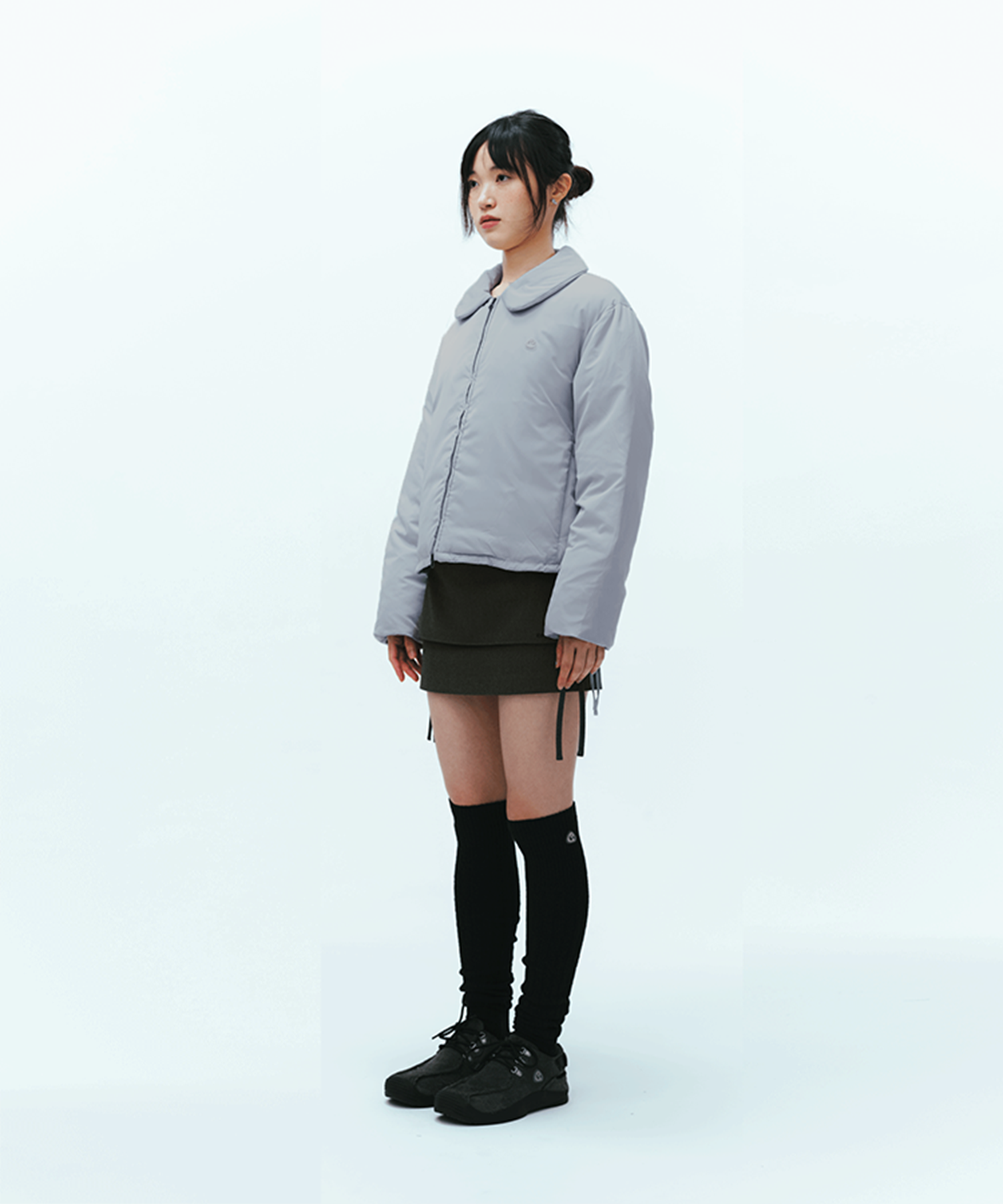 Coyseio - Solid Padded Jacket (Sky Blue) product image 9 | TRAB K-Fashion Australia