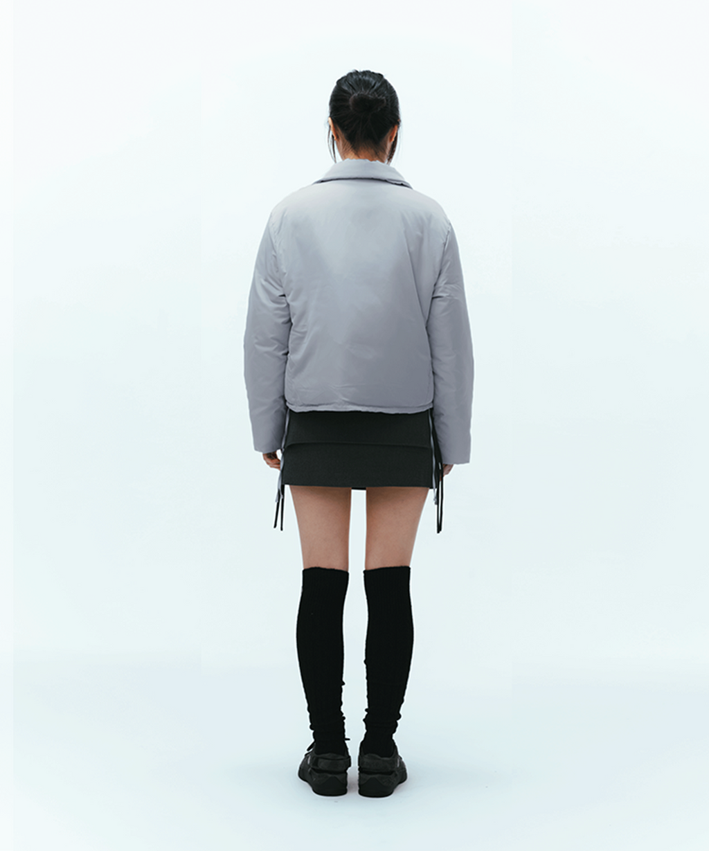Coyseio - Solid Padded Jacket (Sky Blue) product image 10 | TRAB K-Fashion Australia