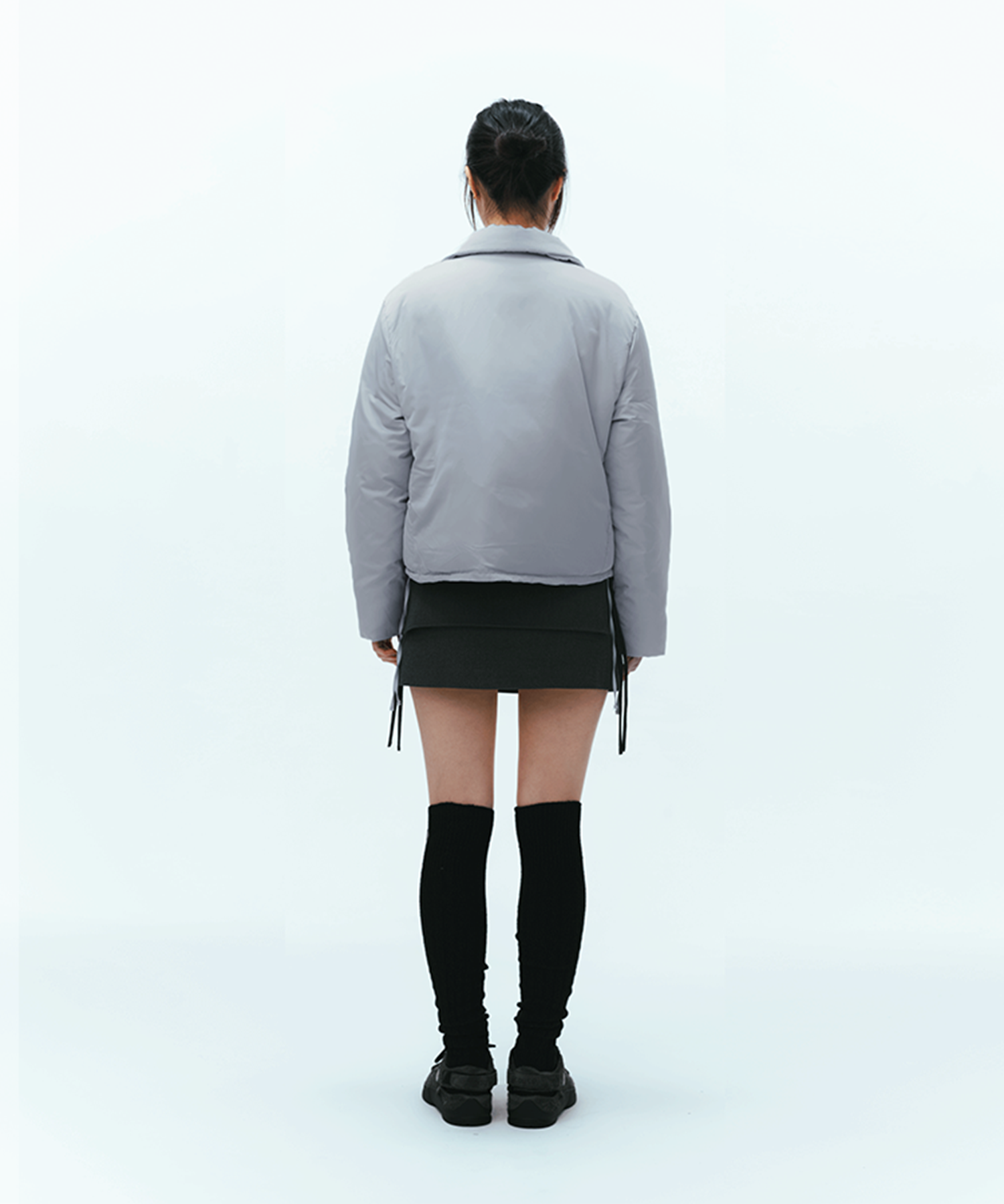 Coyseio - Solid Padded Jacket (Sky Blue) product image 10 | TRAB K-Fashion Australia