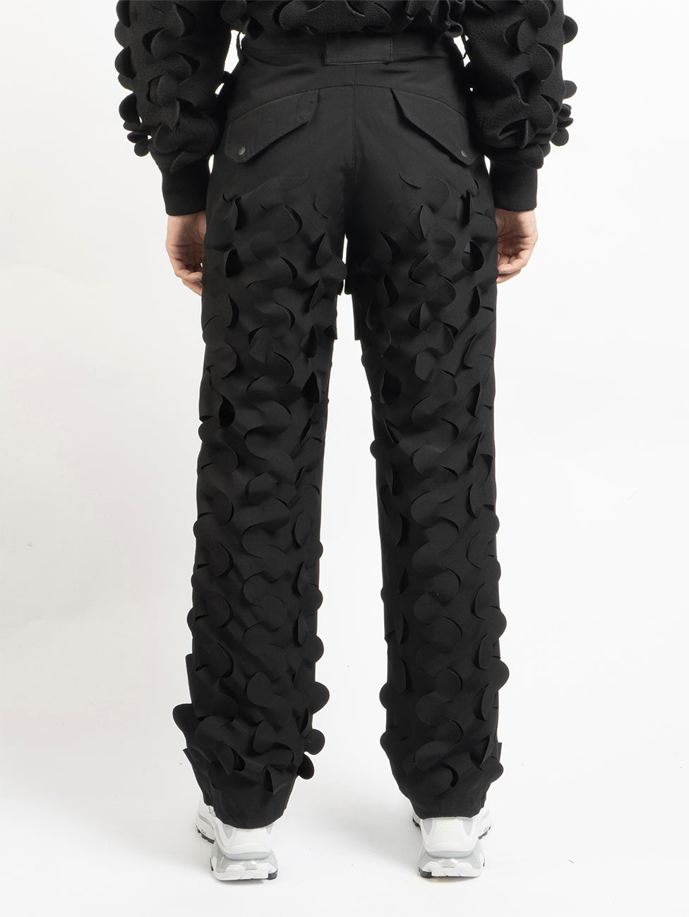 Juntae Kim - Laser-Slashed Padding Trousers product image 2 | TRAB K-Fashion Australia
