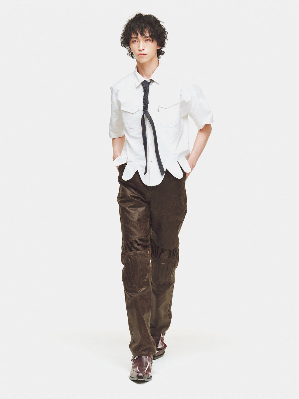 Juntae Kim - Petal Corset Shirts product image 6 | TRAB K-Fashion Australia