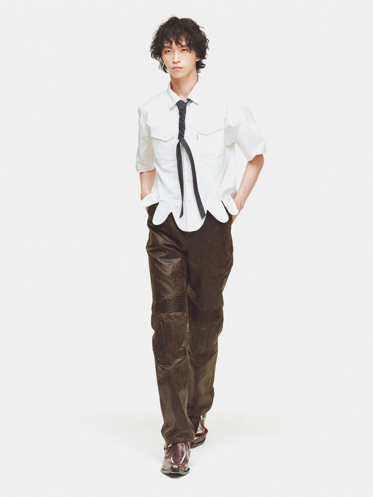 Juntae Kim - Petal Corset Shirts product image 6 | TRAB K-Fashion Australia