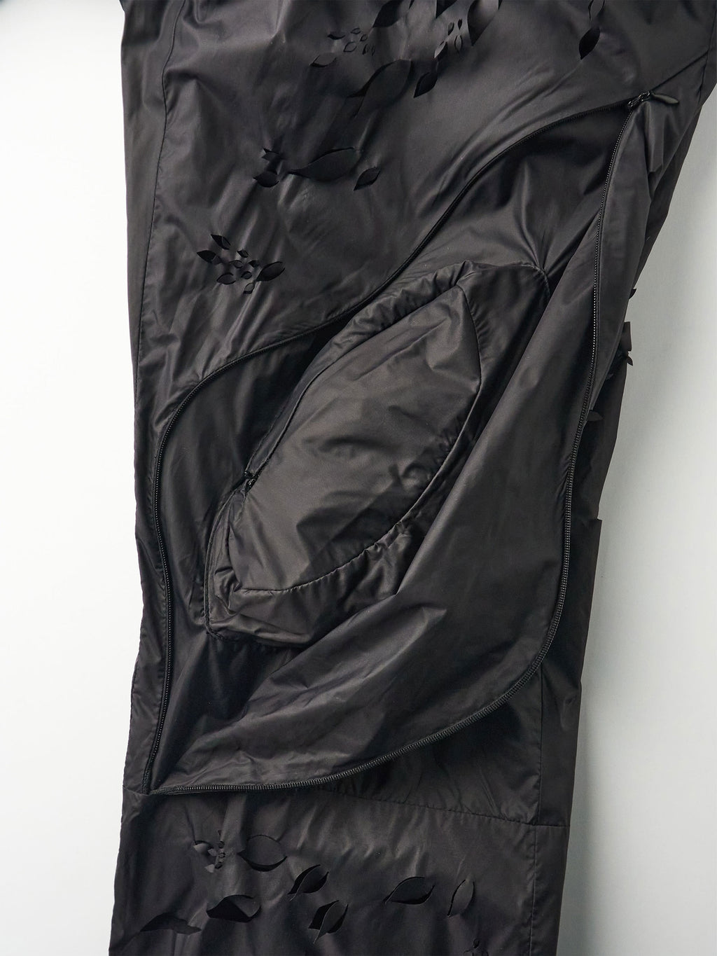Juntae Kim - Laser-Slashed Petal Trousers product image 3 | TRAB K-Fashion Australia