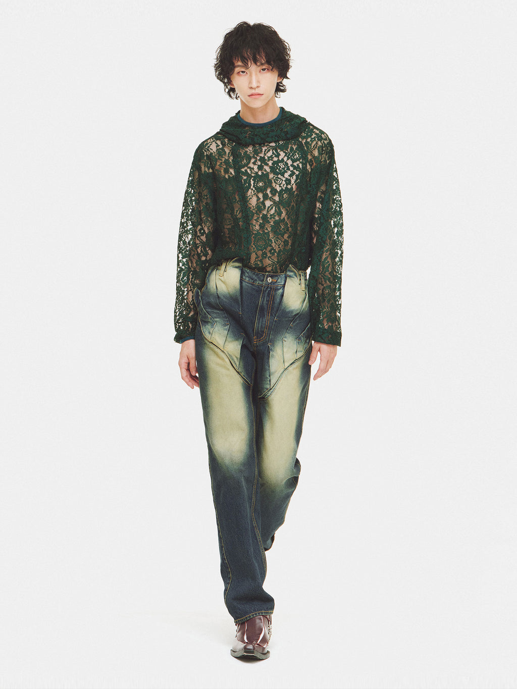 Juntae Kim - Gathered Corset Trousers product image 6 | TRAB K-Fashion Australia