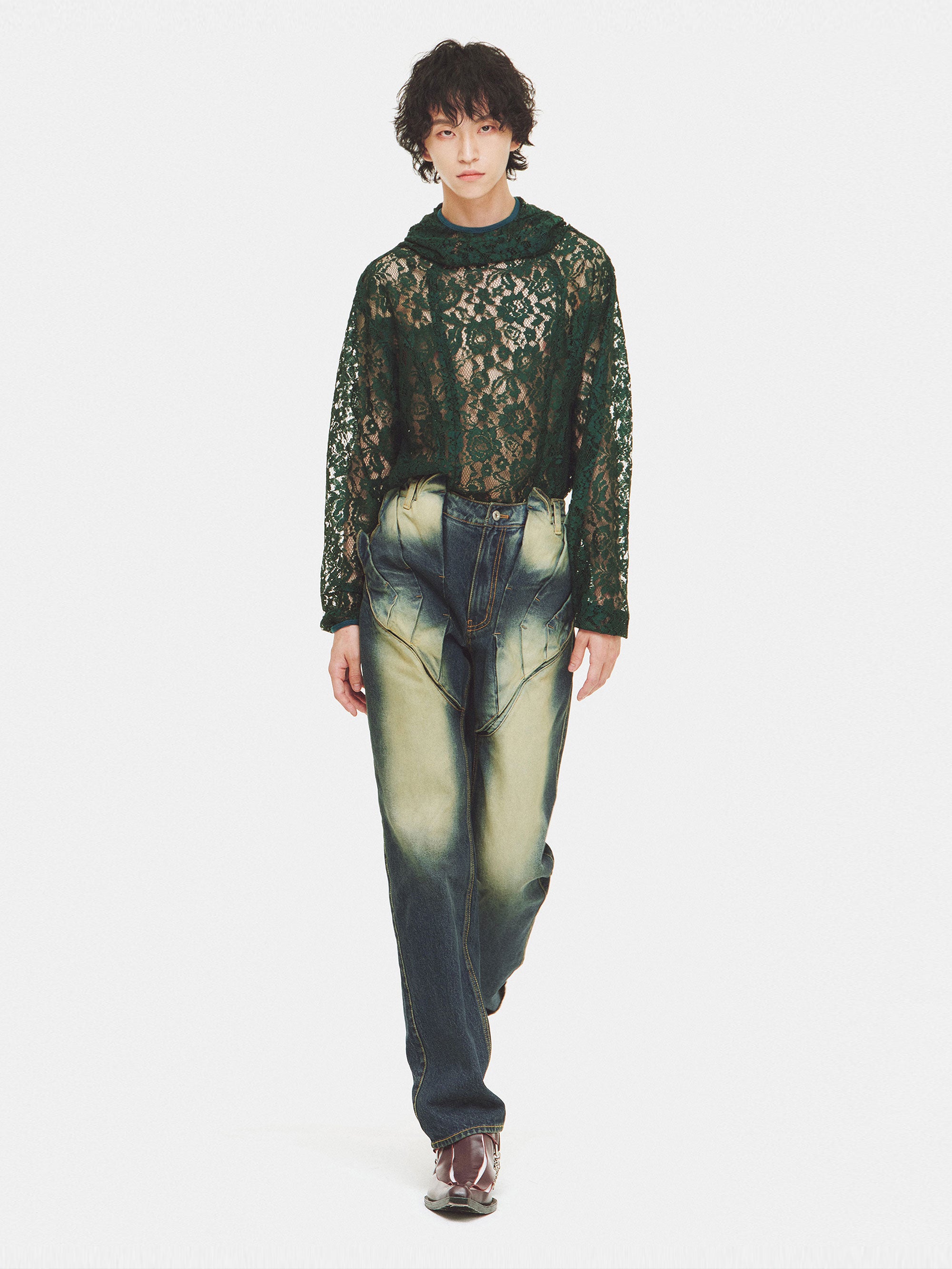 Juntae Kim - Gathered Corset Trousers product image 6 | TRAB K-Fashion Australia